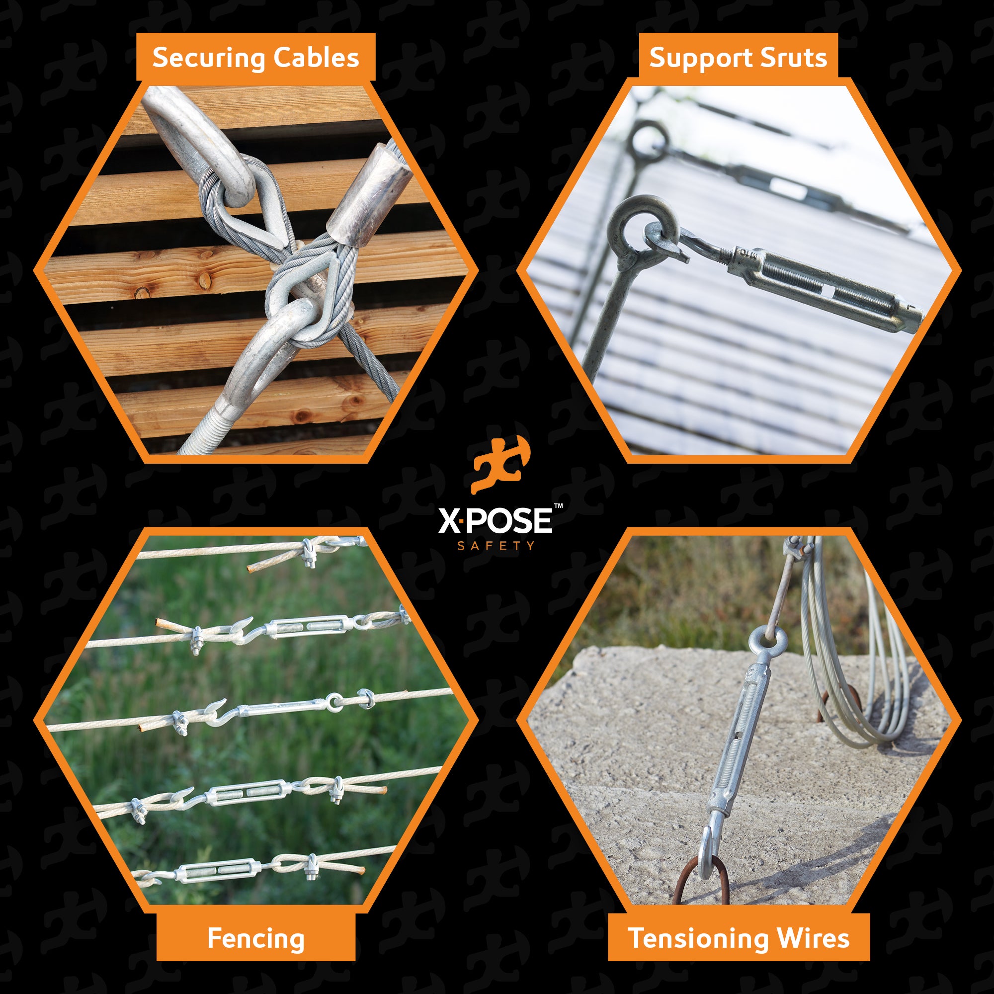 Galvanized Steel Hook & Eye Turnbuckle