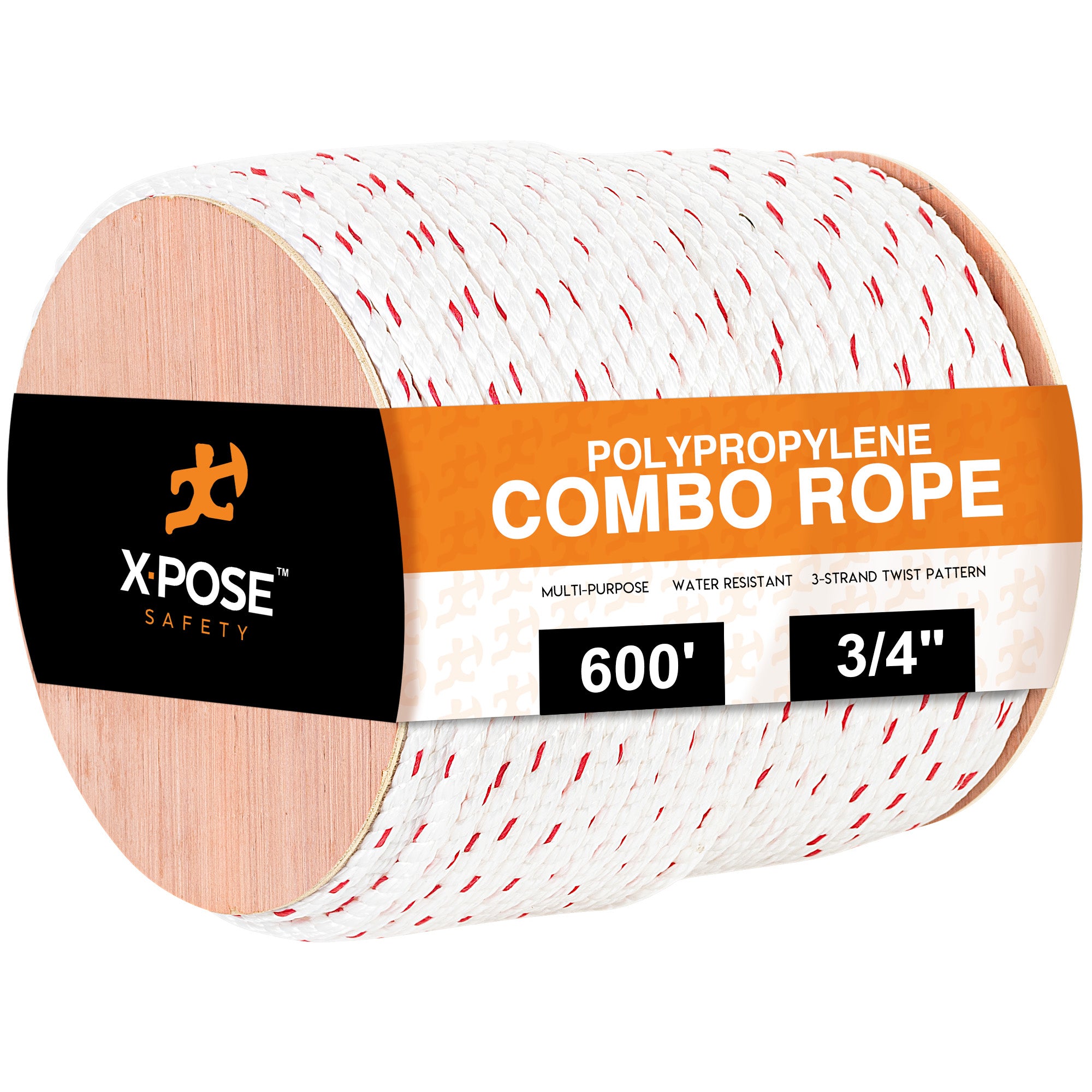 Poly Combo 3 Strand Safety Rope