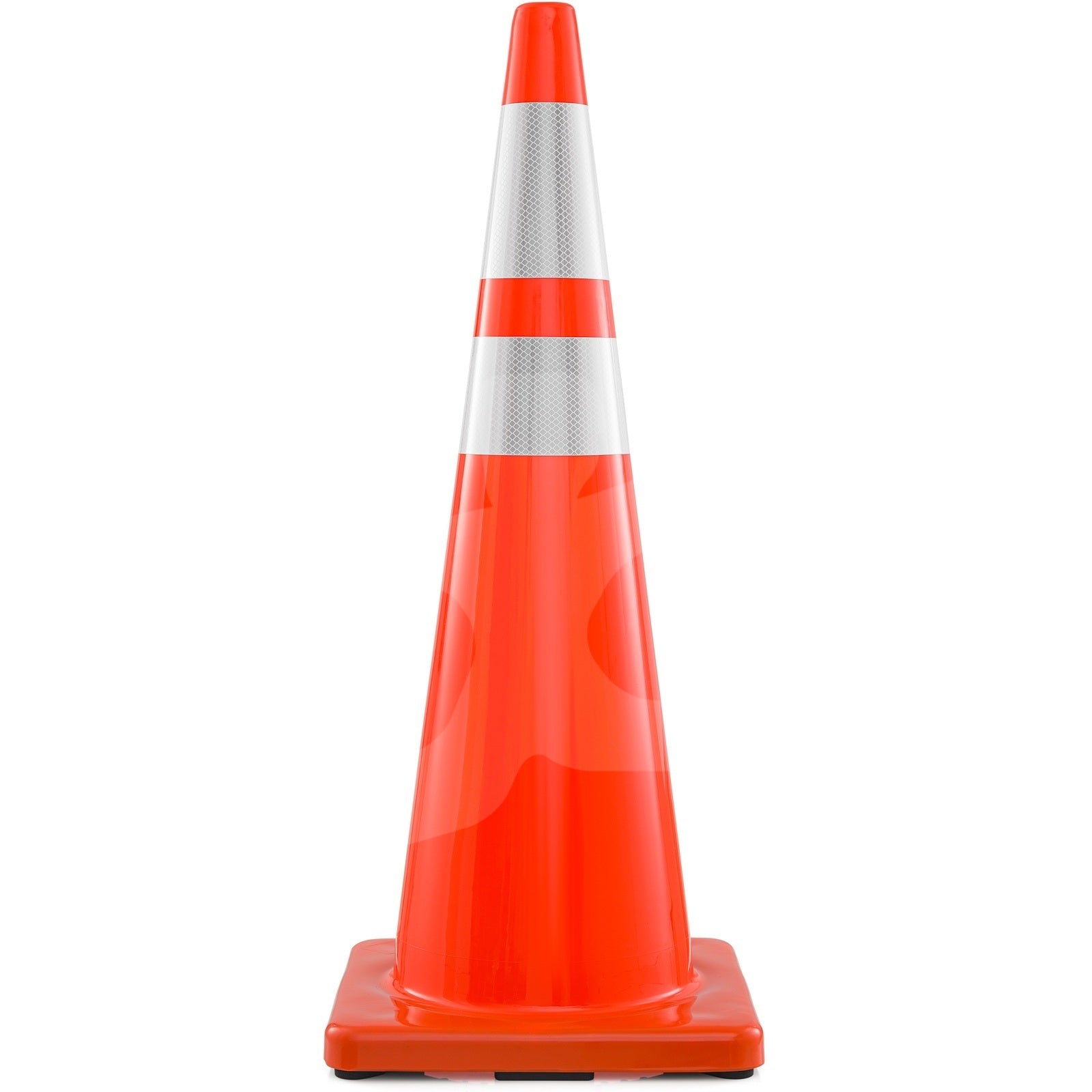 36" All Orange Traffic Cone