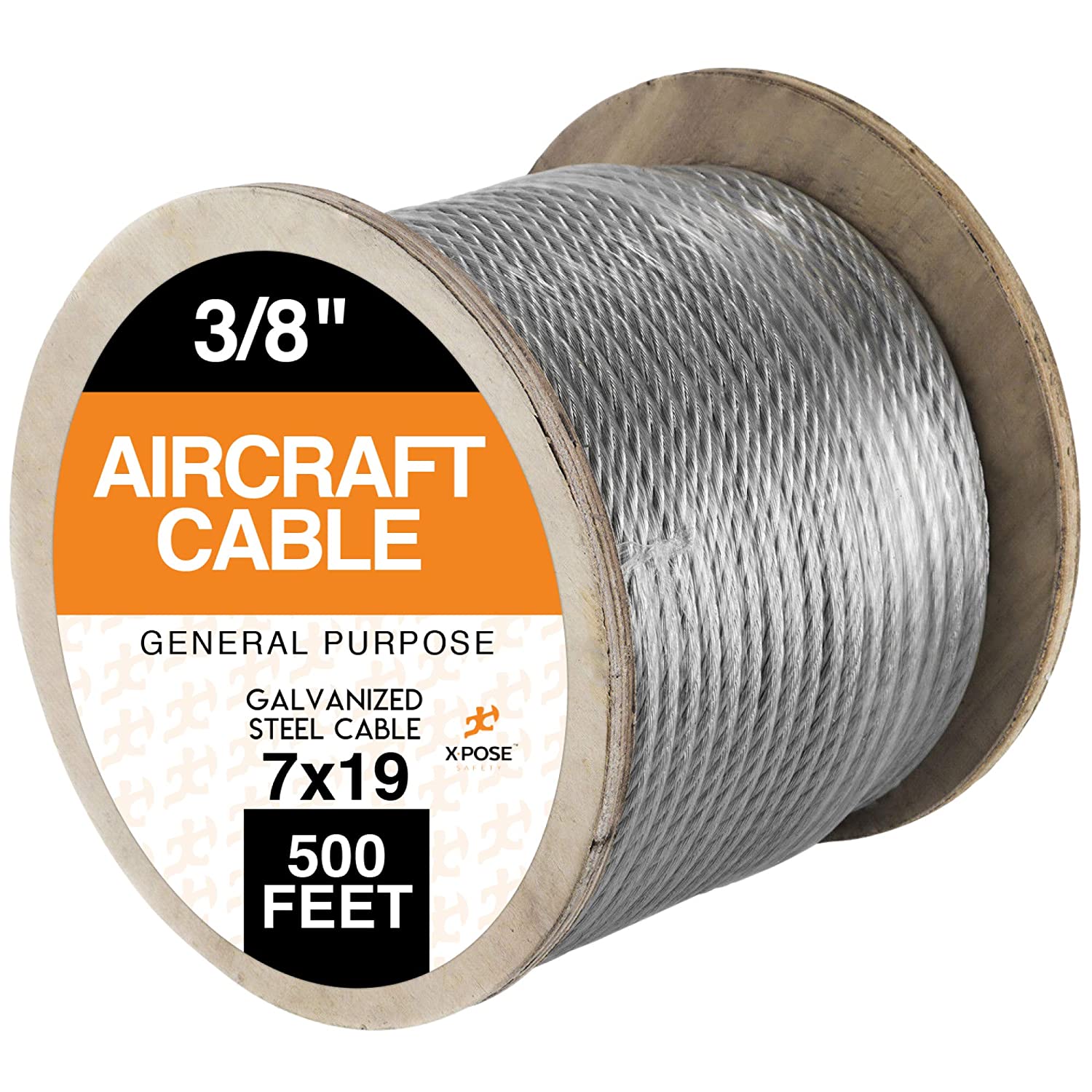 7x19 Galvanized Steel Aircraft Cable