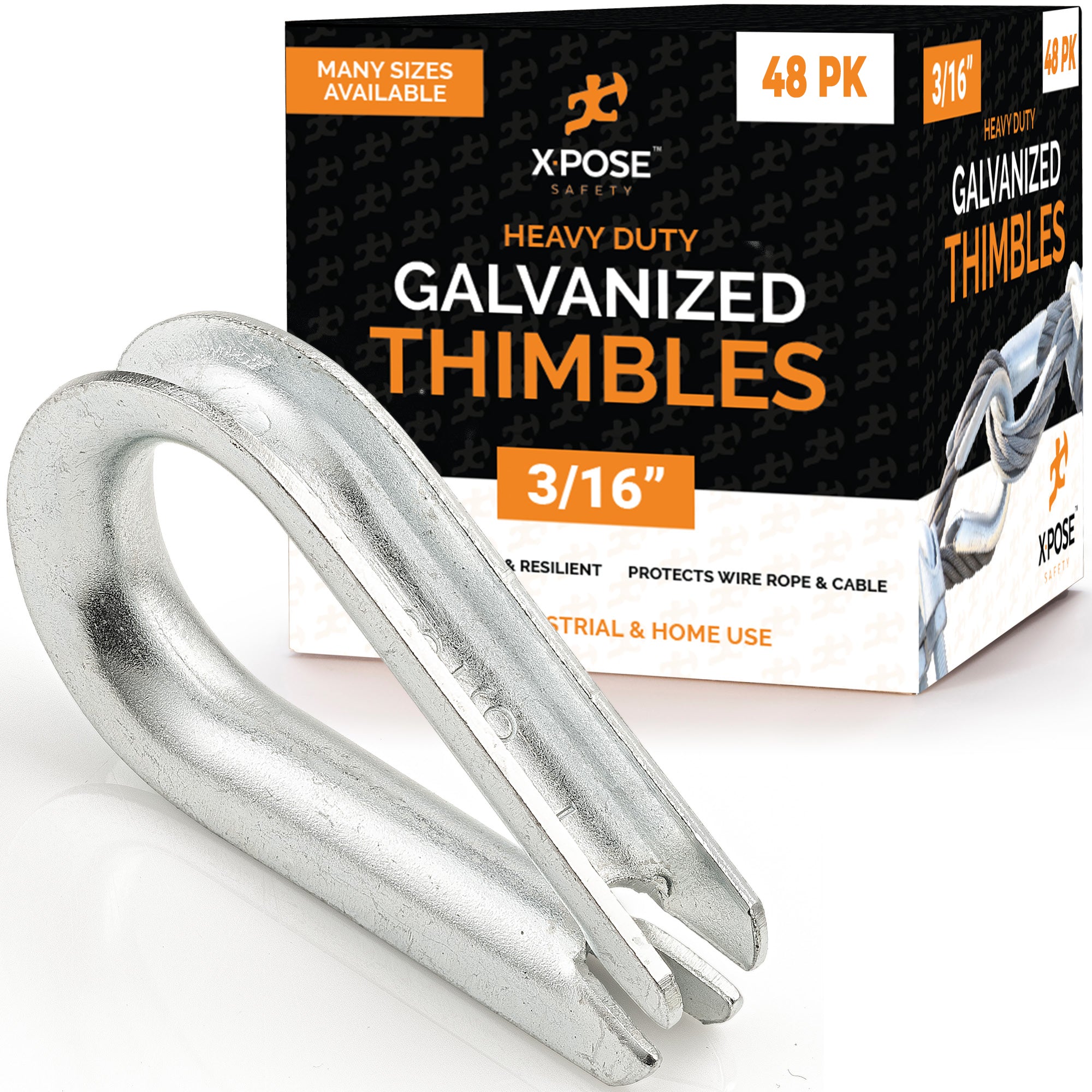 Galvanized Steel Cable Thimbles