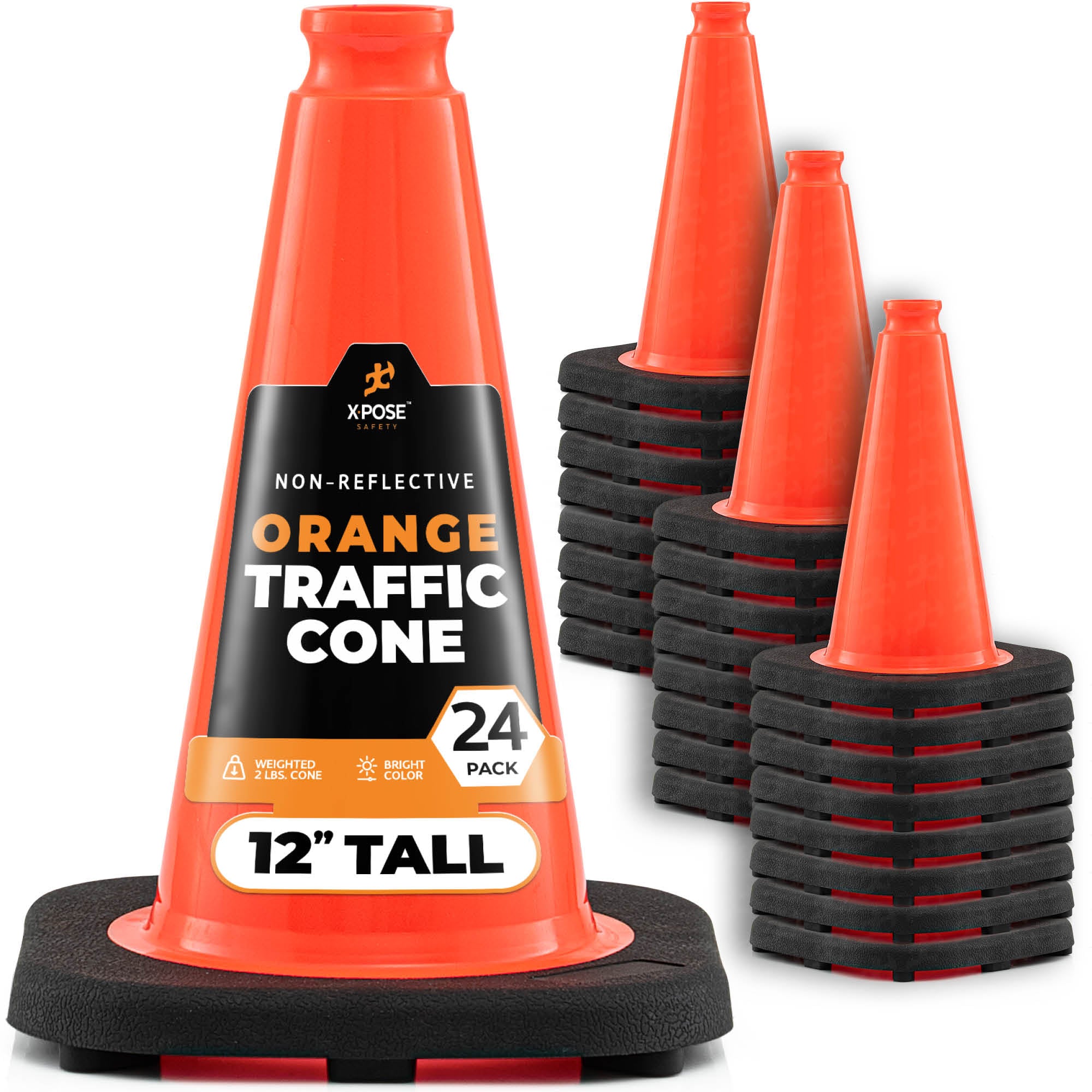 12" Orange Traffic Cone