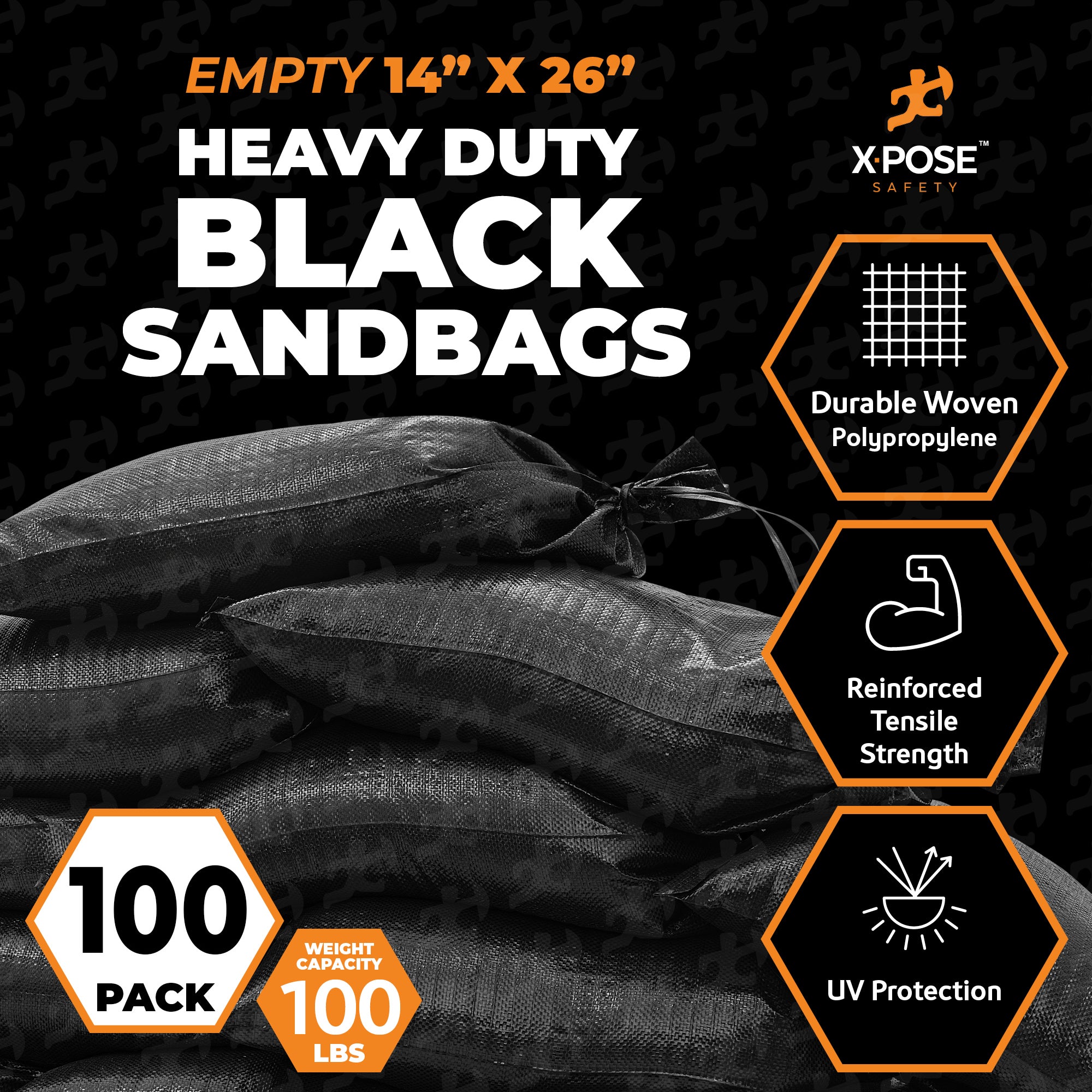 H/D Woven Polypropylene Empty Sand Bags