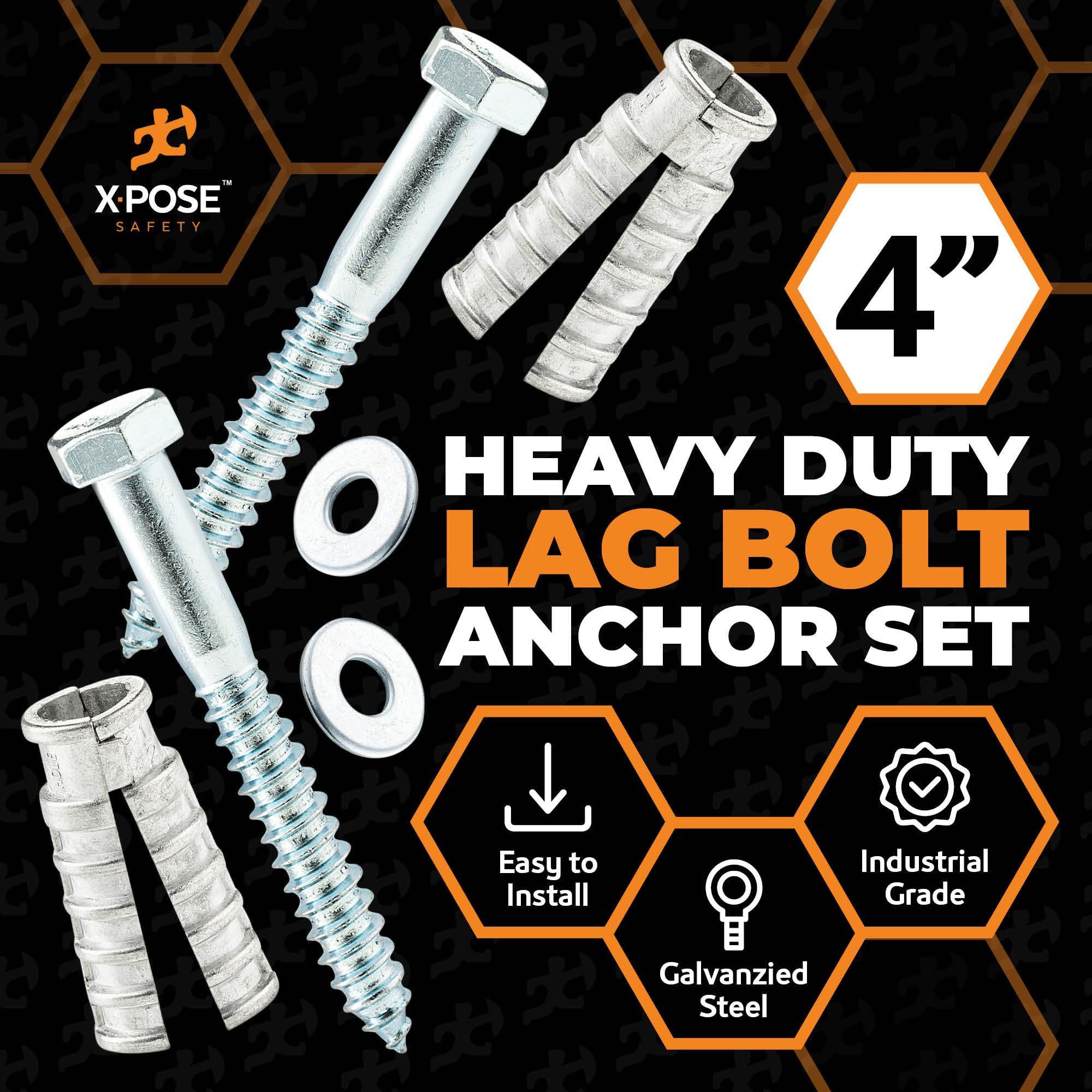 Anchor Set For Speed Hump