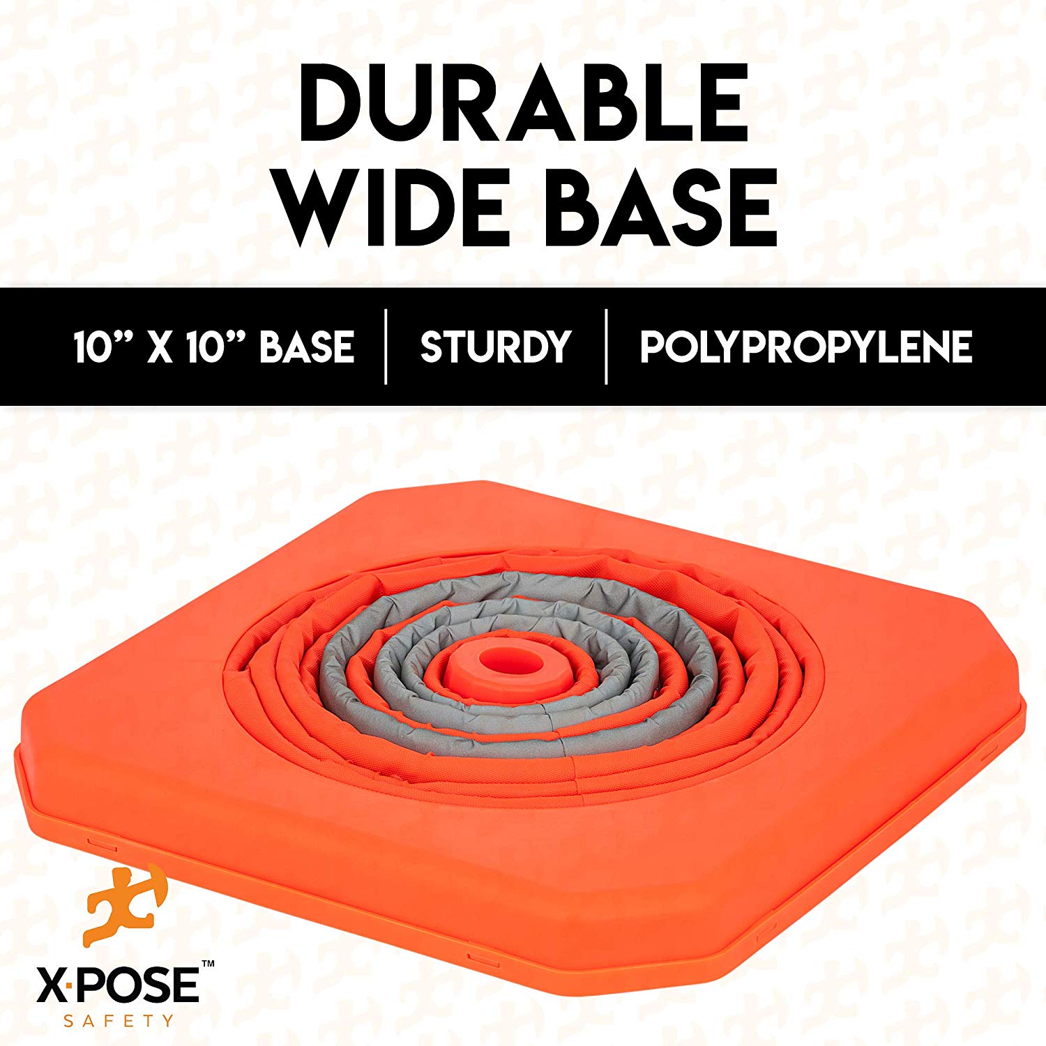 28" Orange Collapsible Traffic Cone