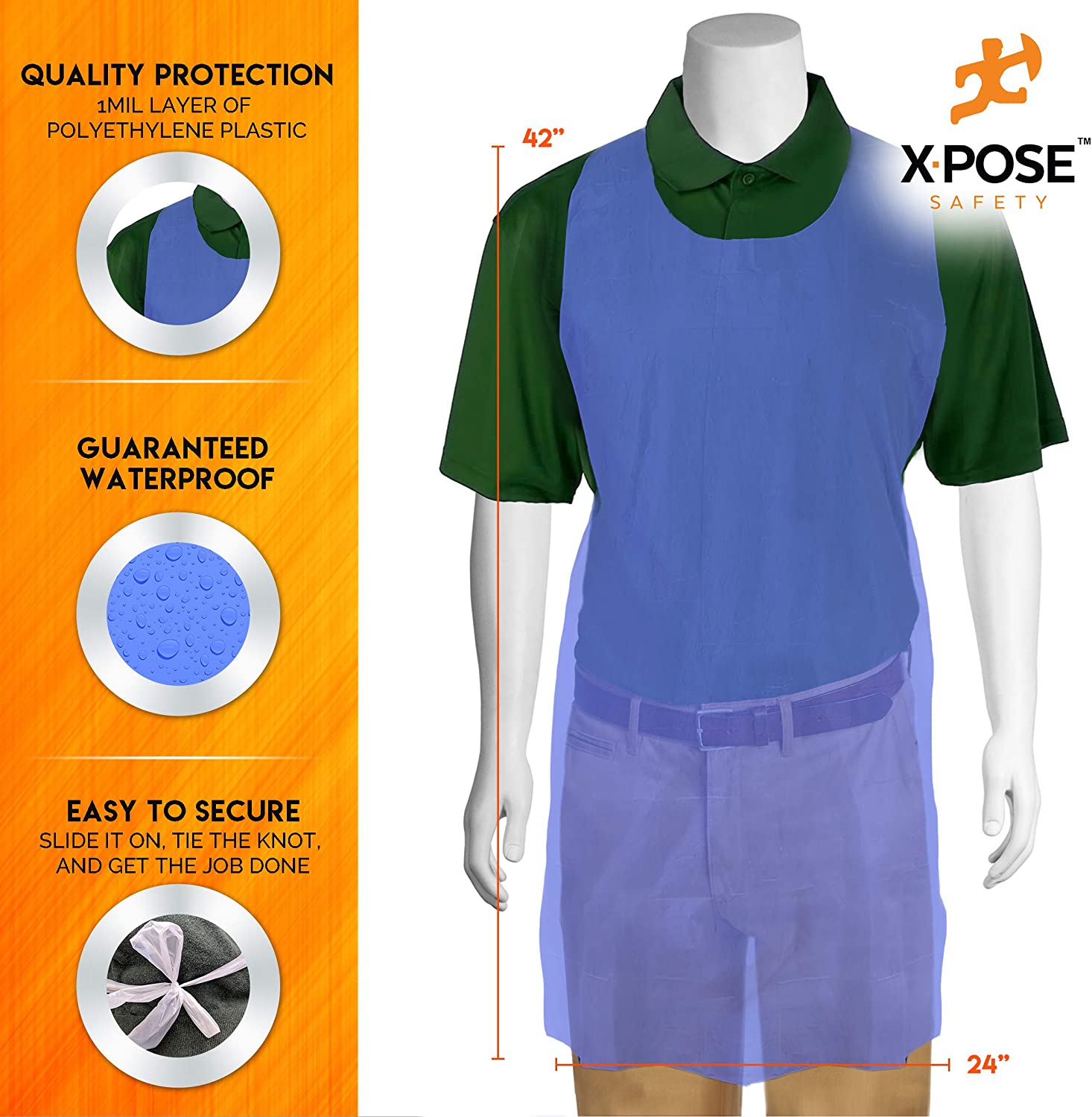 Disposable Poly Aprons