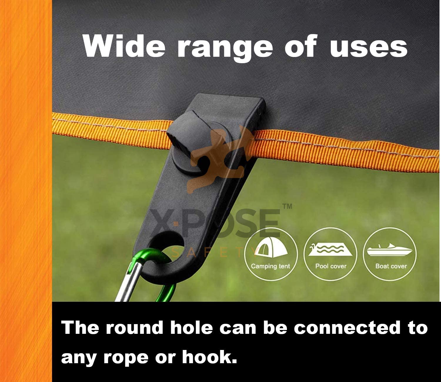 Heavy Duty Reusable Tarp Clips