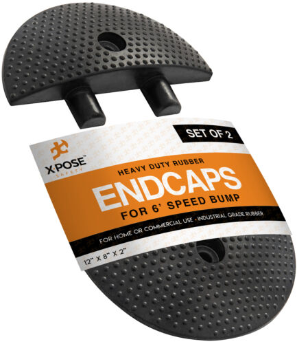 Rubber End Cap Interlocking Set of 2