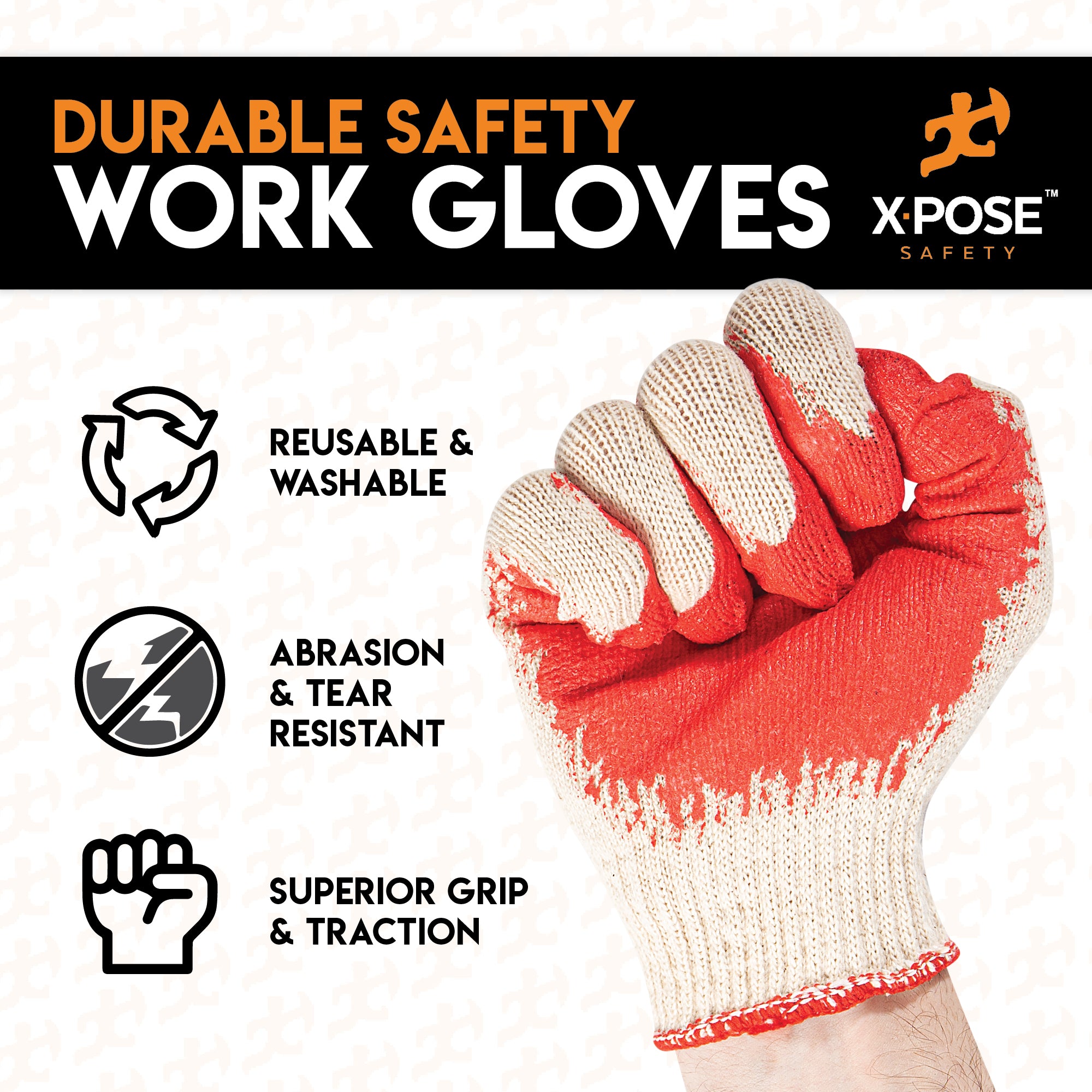 Polyester Knit Working Gloves