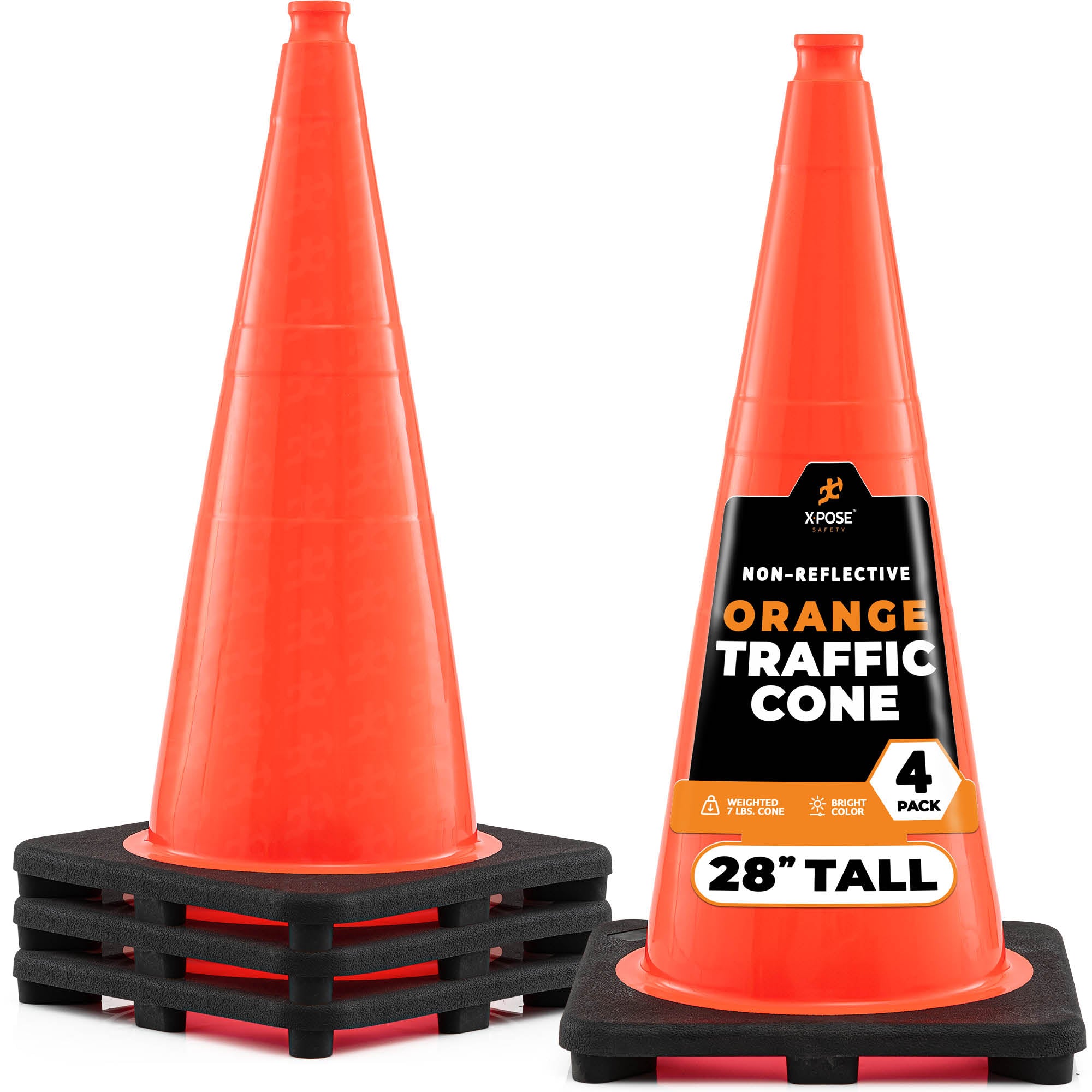 28" Orange Traffic Cone