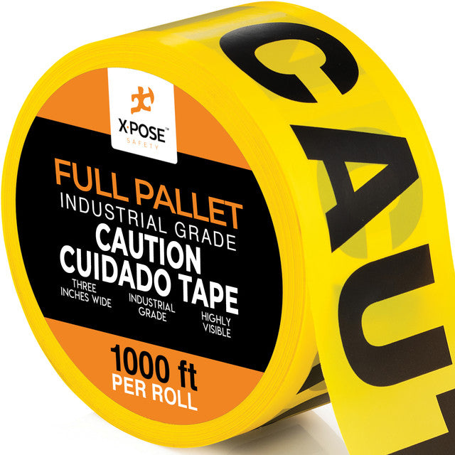 3" Barricade Tape Roll 1000 FT