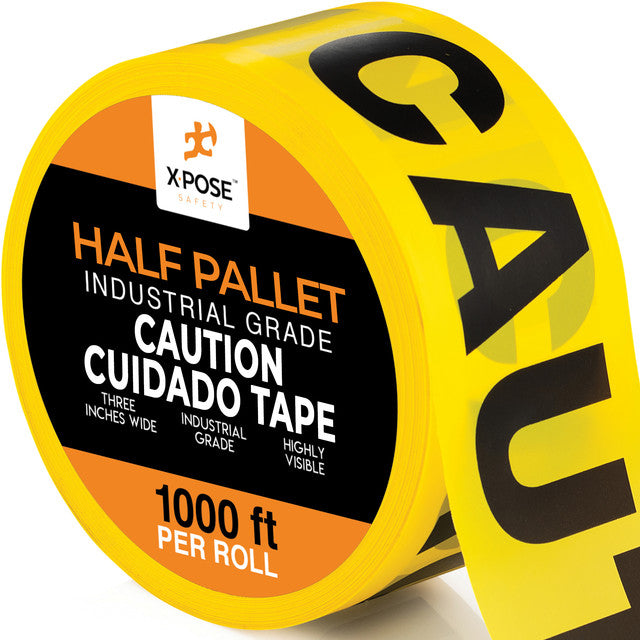 3" Barricade Tape Roll 1000 FT
