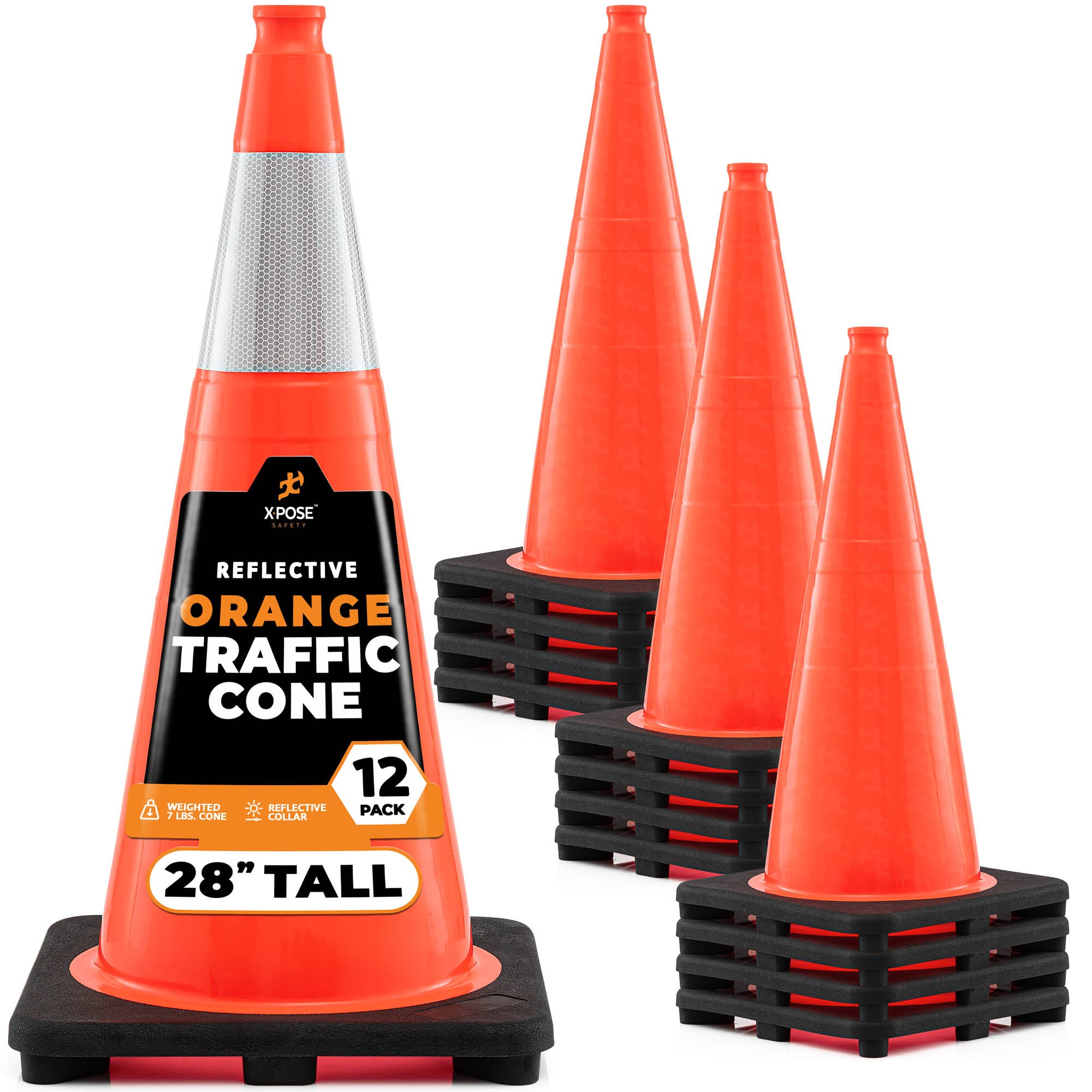 28" Orange Traffic Cone