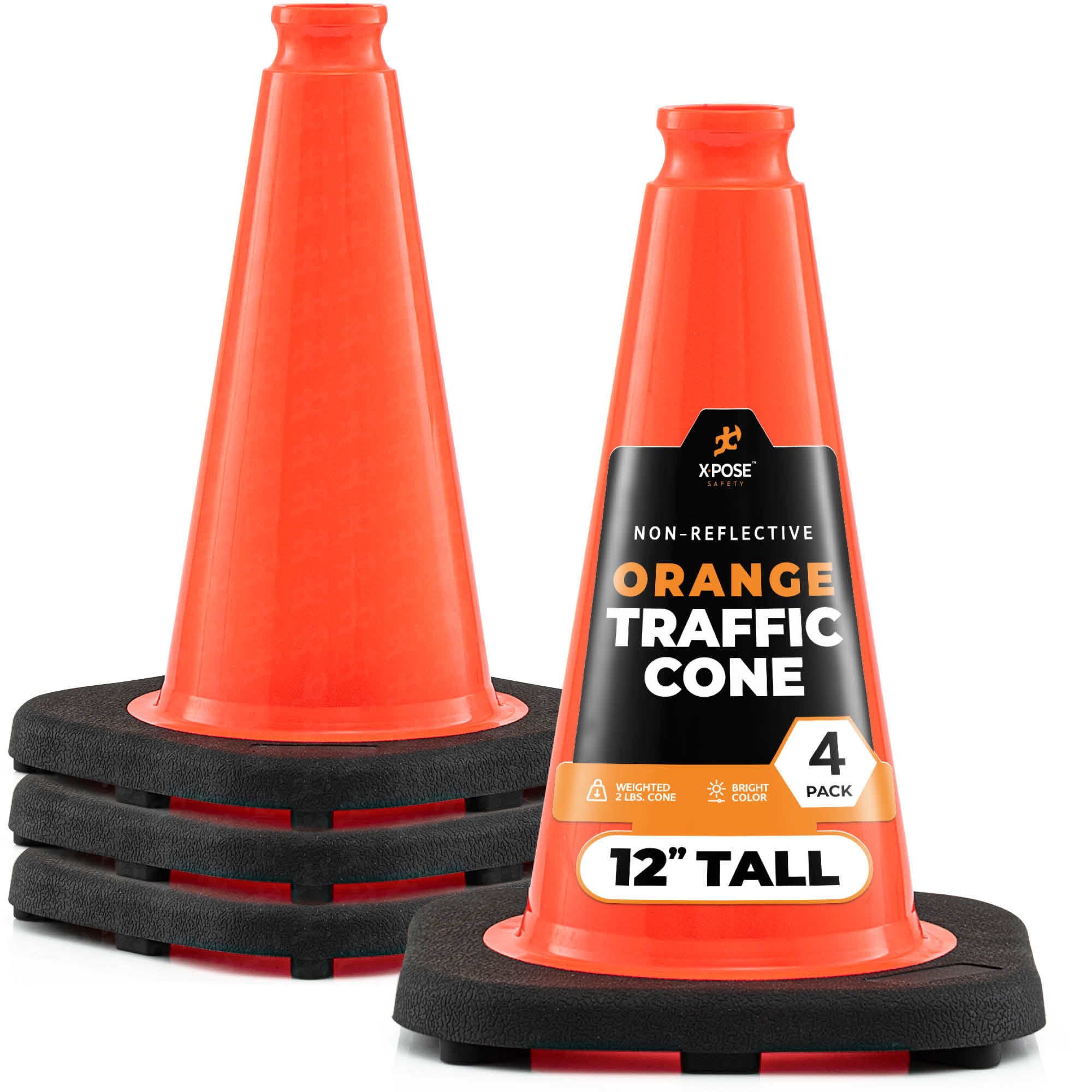 12" Orange Traffic Cone