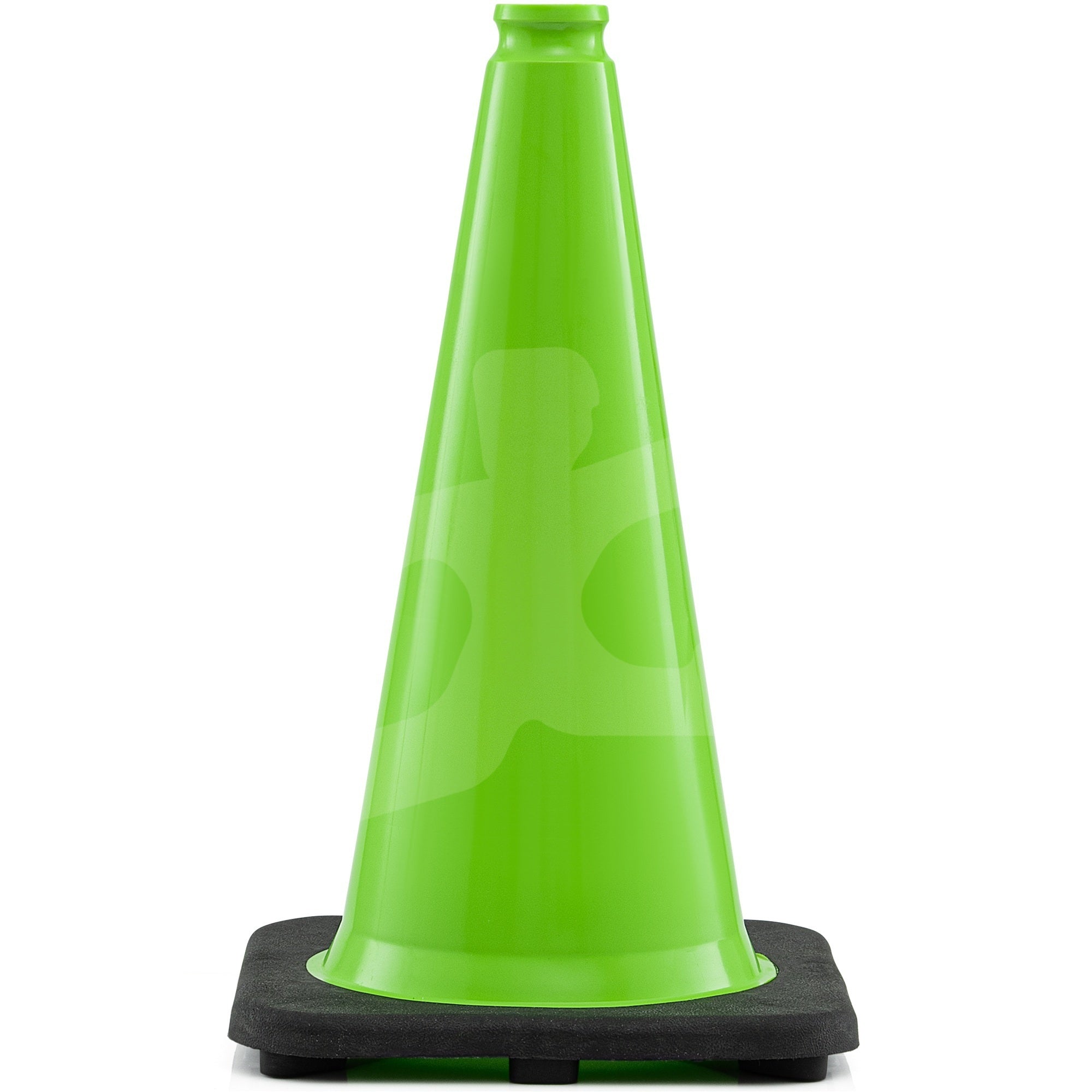 18" Lime Traffic Cone