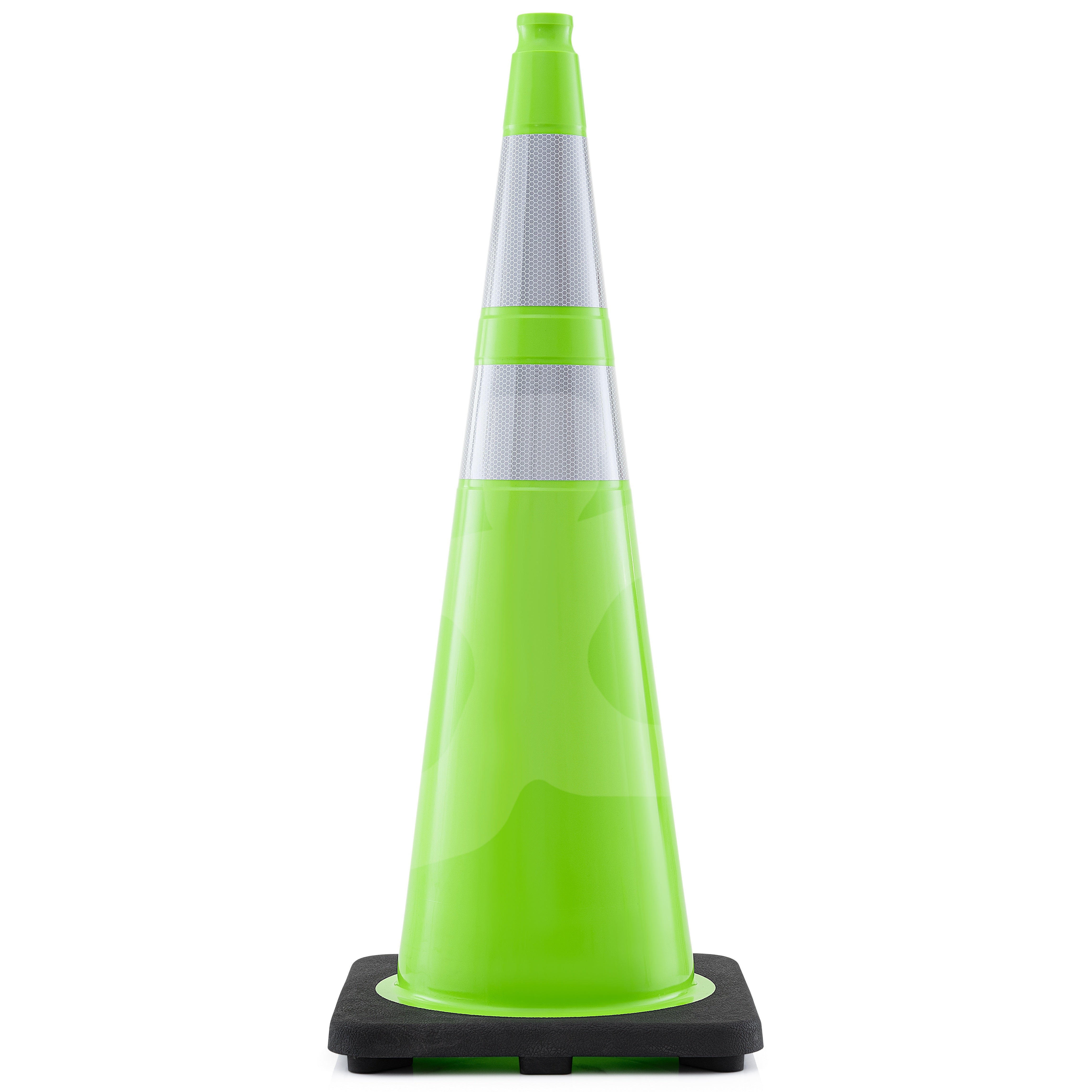 36" Lime Traffic Cone