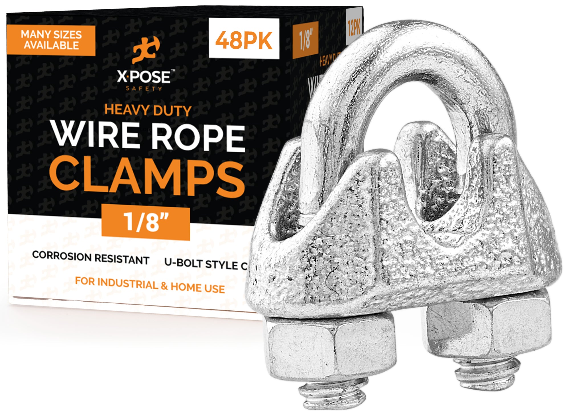 Galvanized Steel Cable Clamps