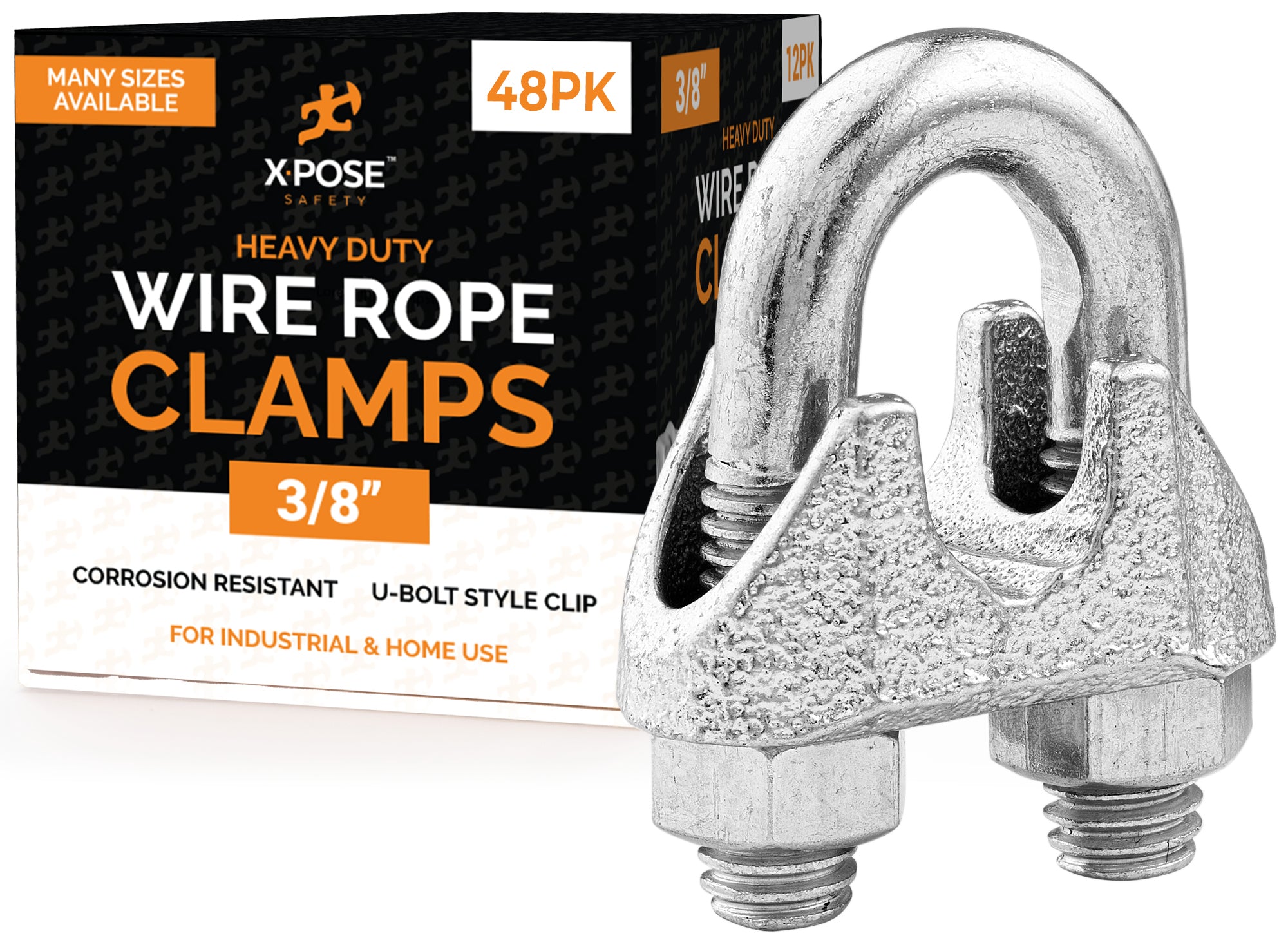 Galvanized Steel Cable Clamps