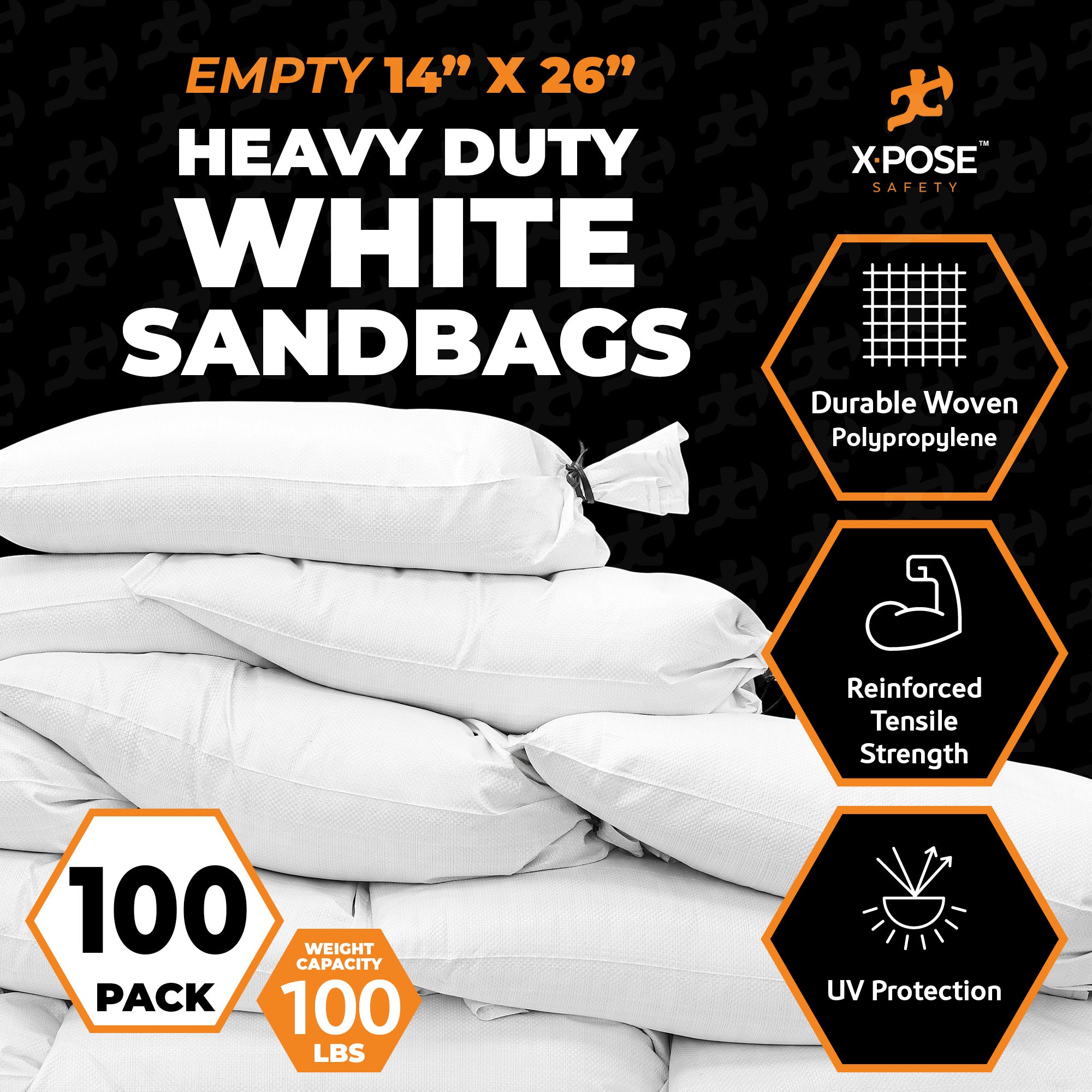 H/D Woven Polypropylene Empty Sand Bags