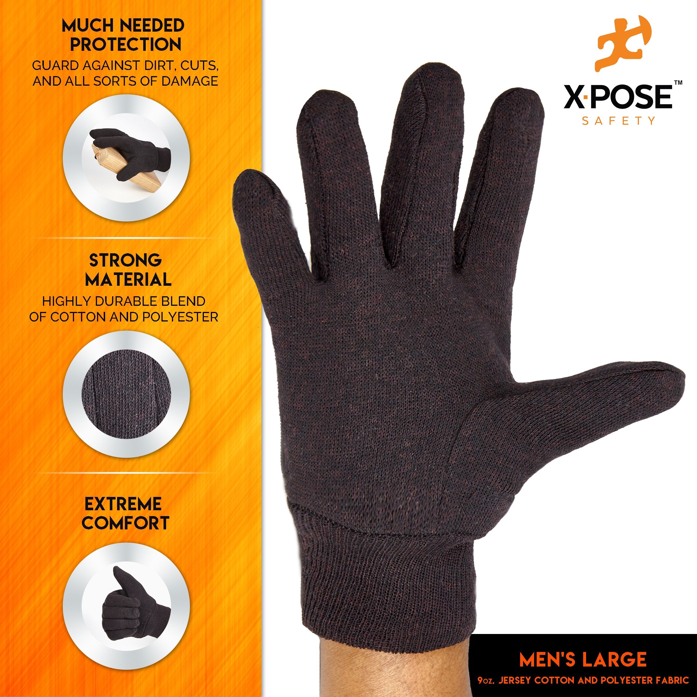 Protective Working Cotton Gloves