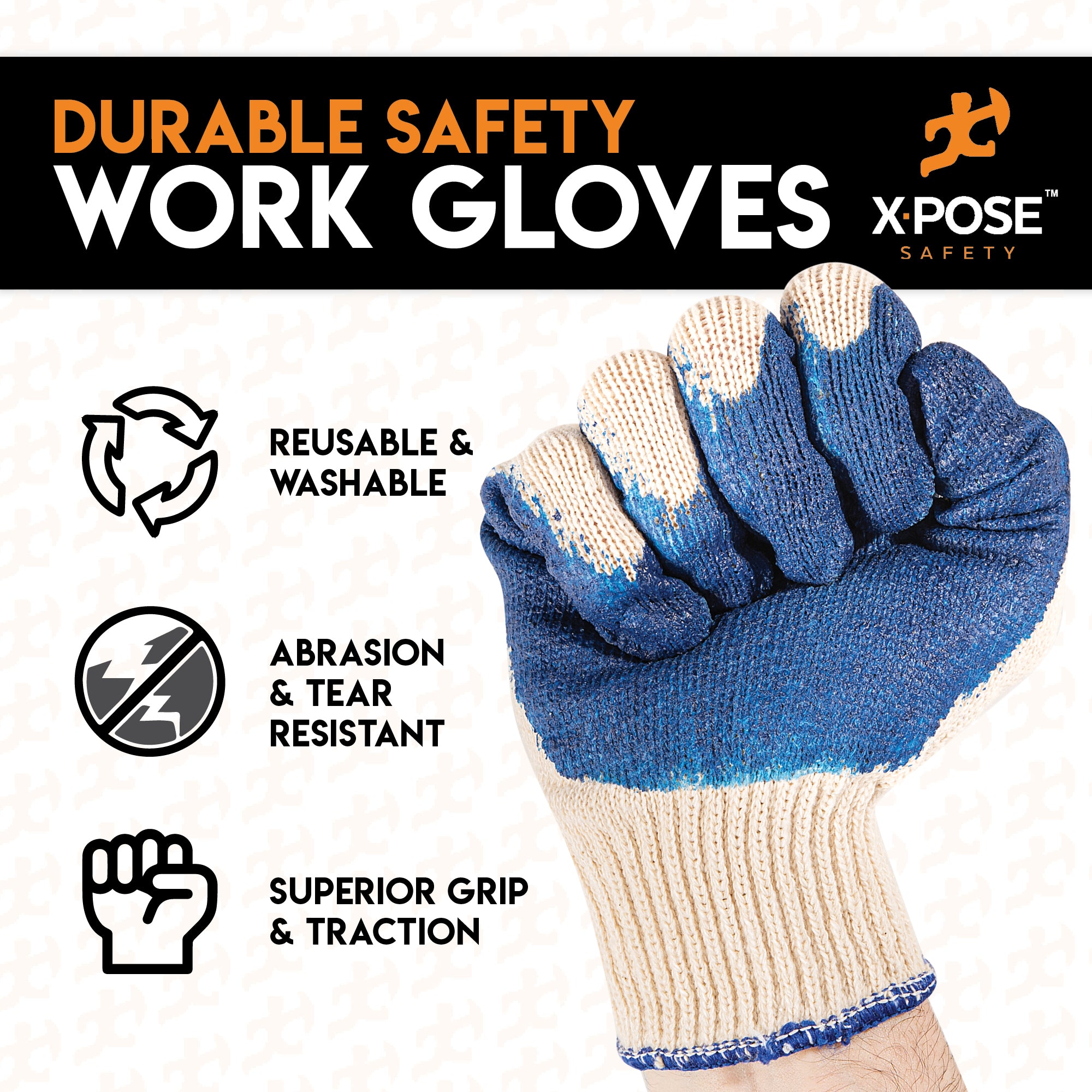 Polyester Knit Working Gloves