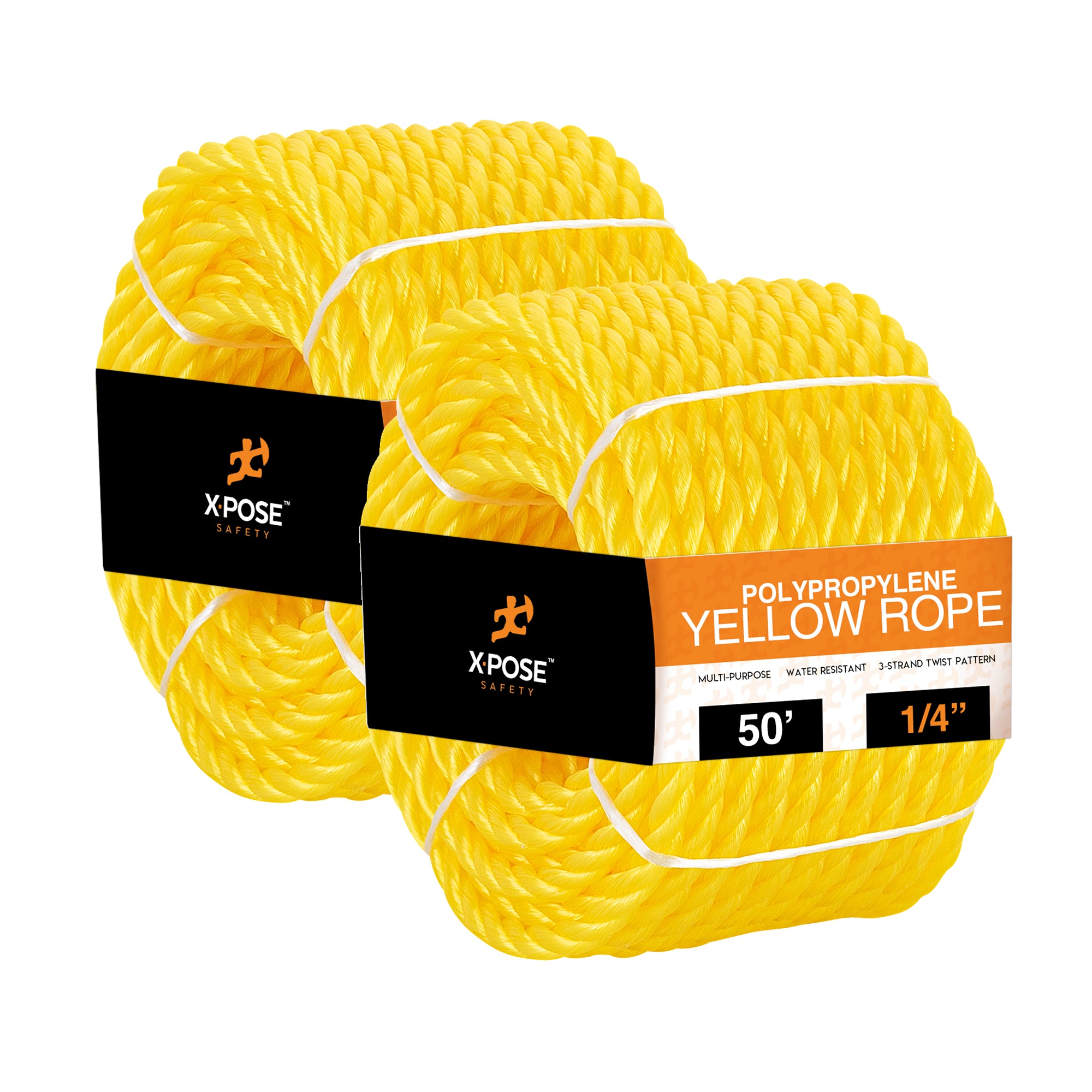 Yellow Twisted Poly Rope