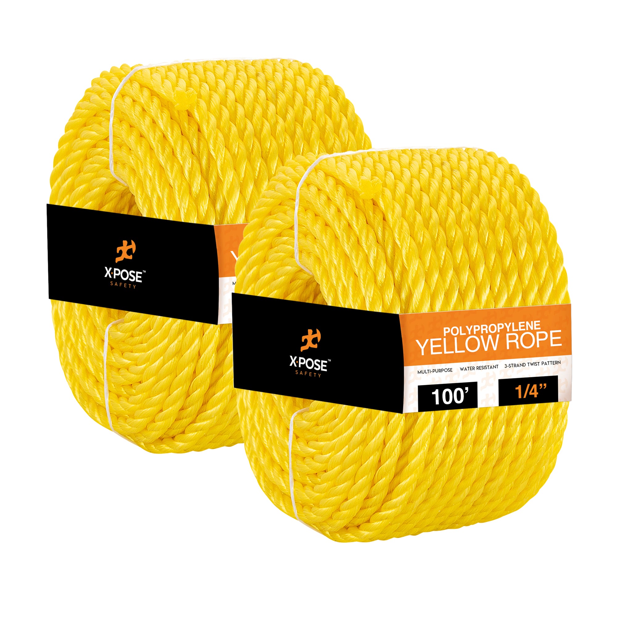 Yellow Twisted Poly Rope