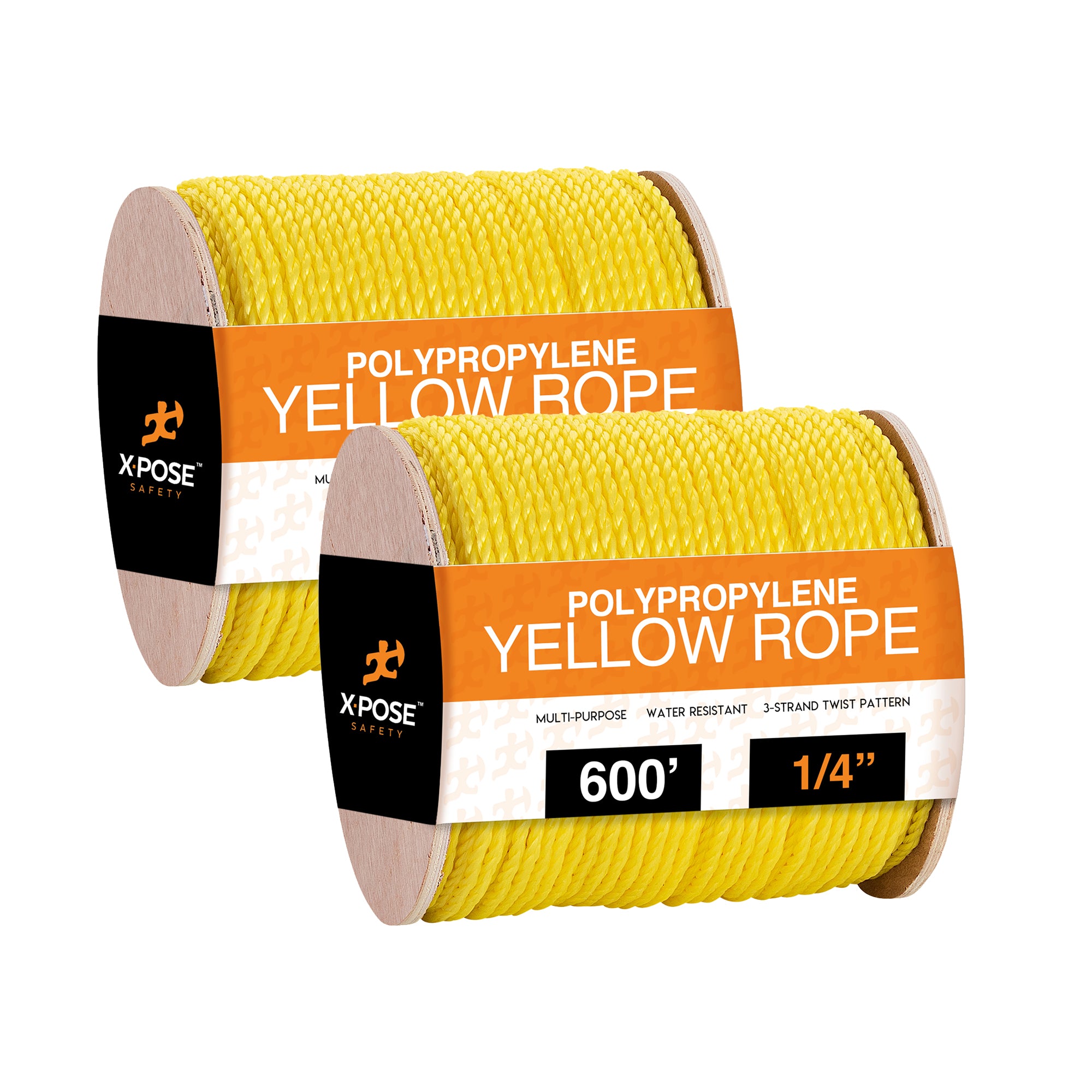 Yellow Twisted Poly Rope