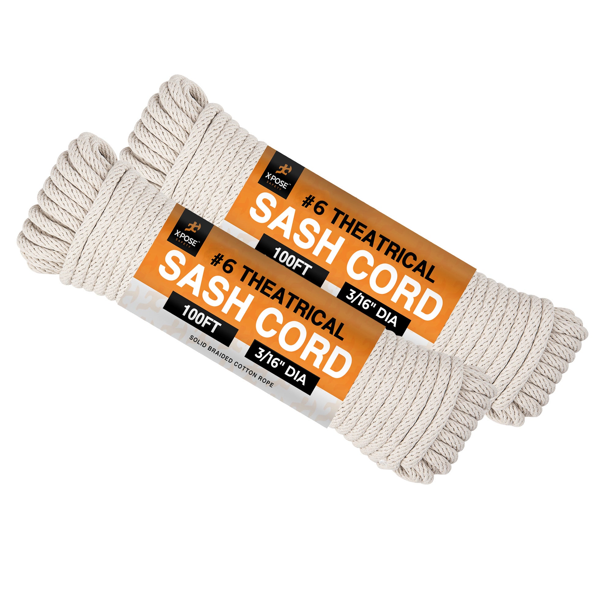 Braided Cotton Sash Cord Rope