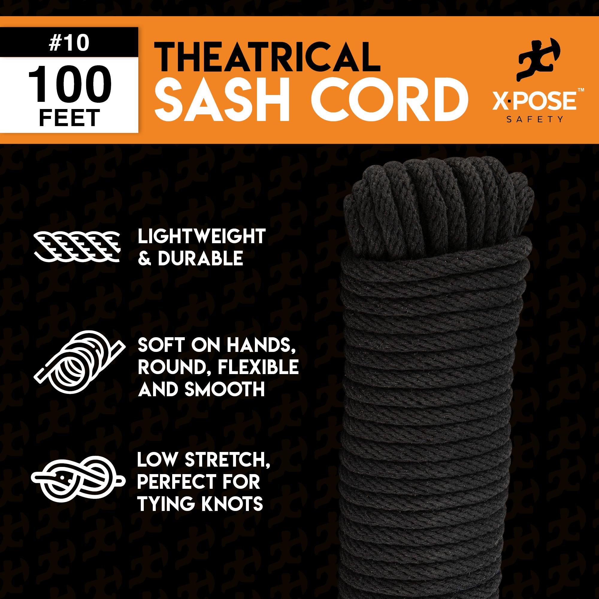 Braided Cotton Sash Cord Rope