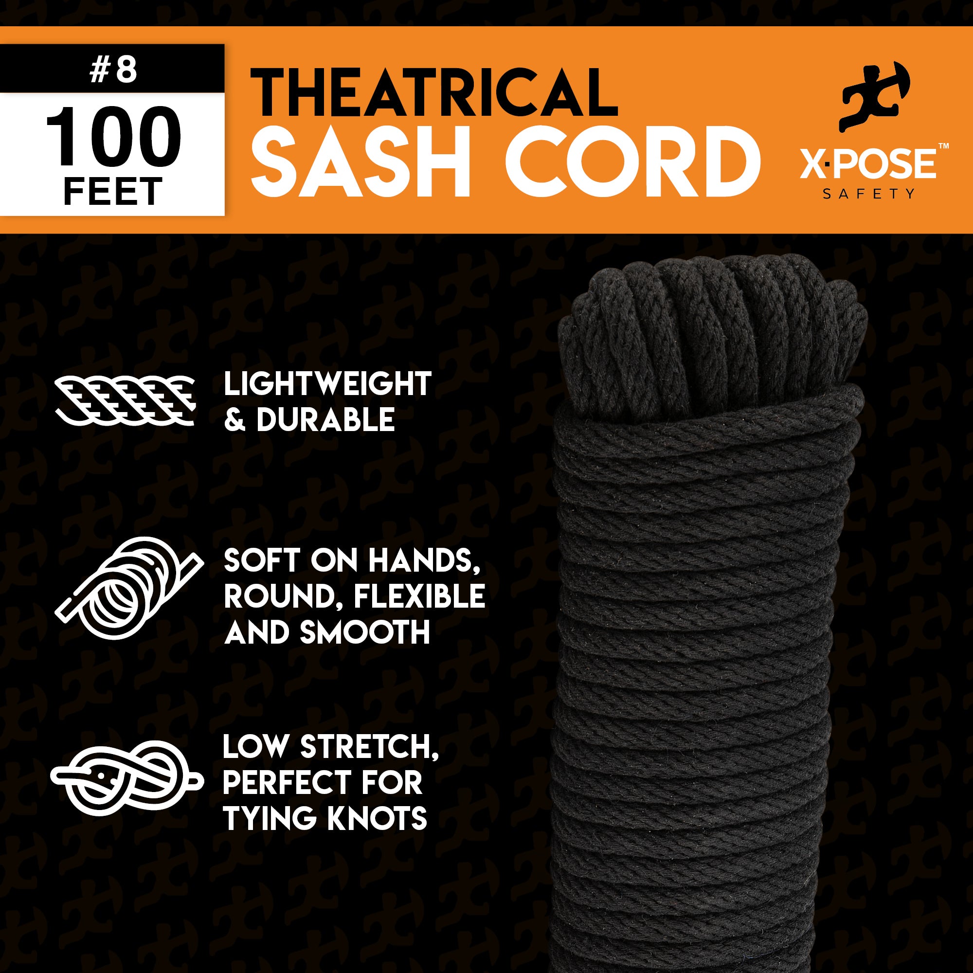 Braided Cotton Sash Cord Rope