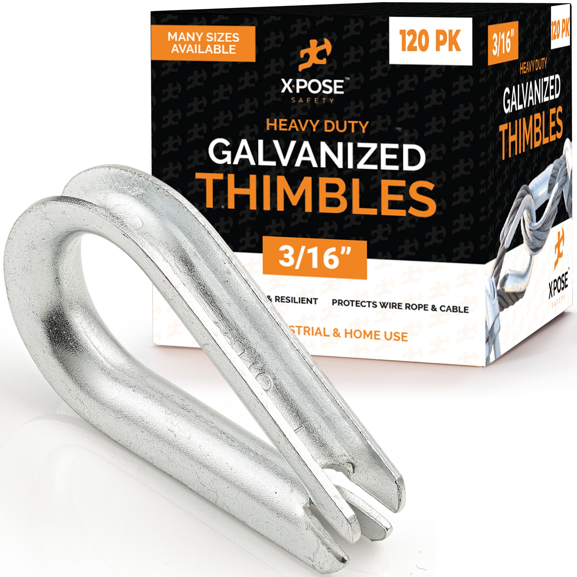 Galvanized Steel Cable Thimbles