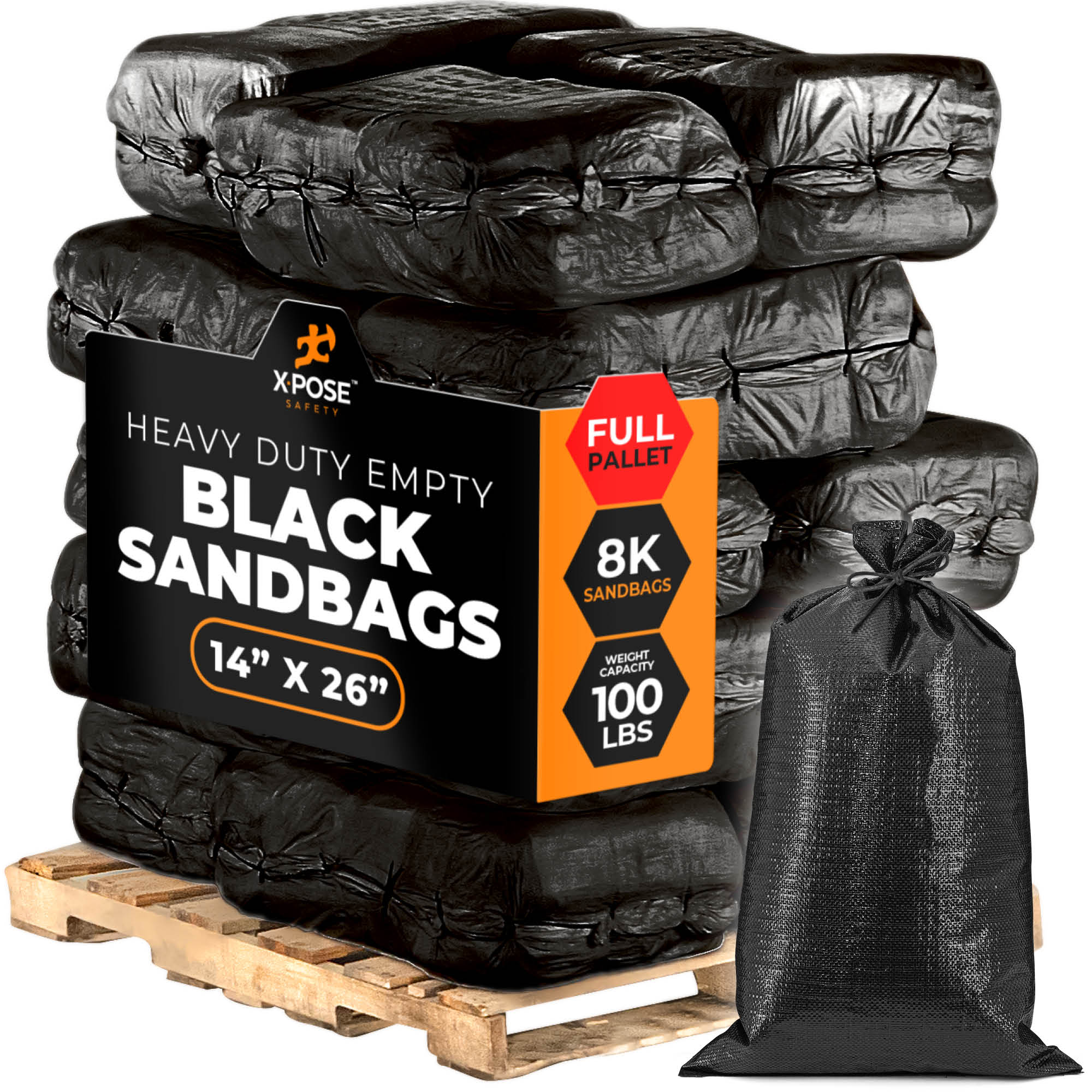 H/D Woven Polypropylene Empty Sand Bags