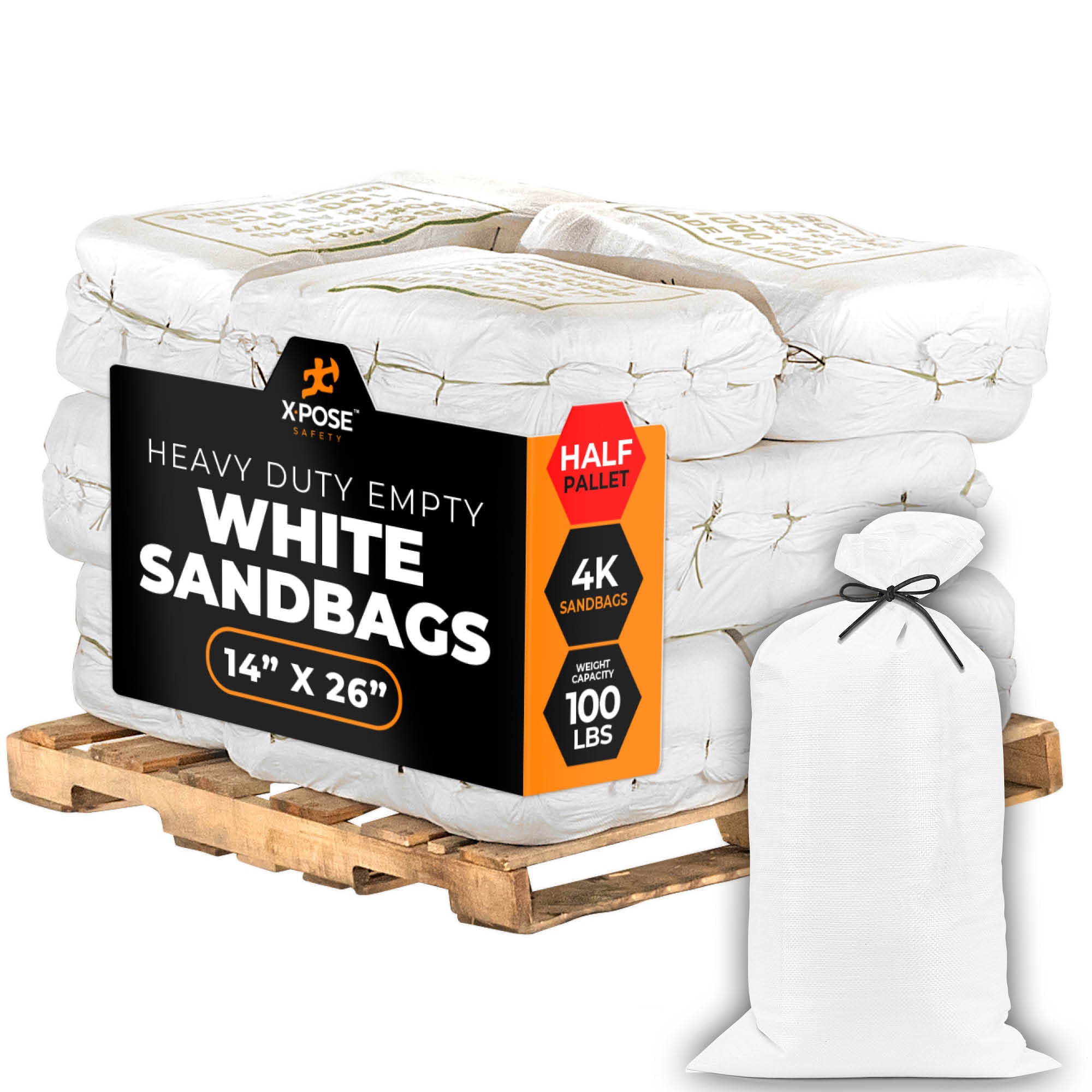 H/D Woven Polypropylene Empty Sand Bags