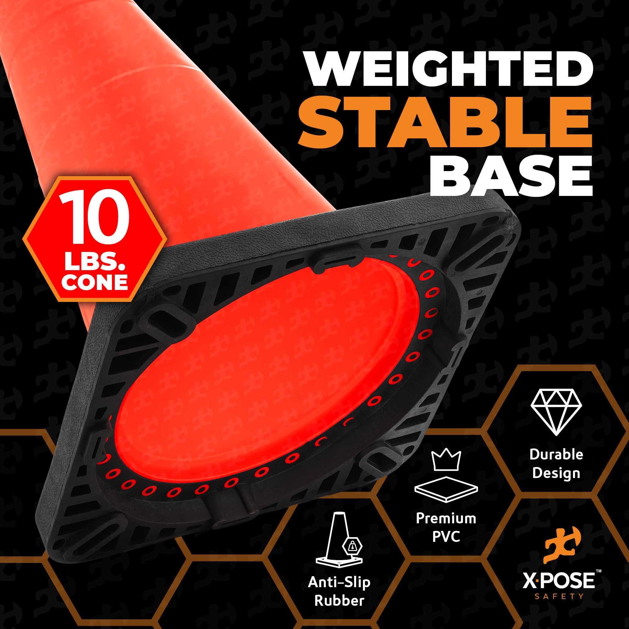 28" Orange Traffic Cone
