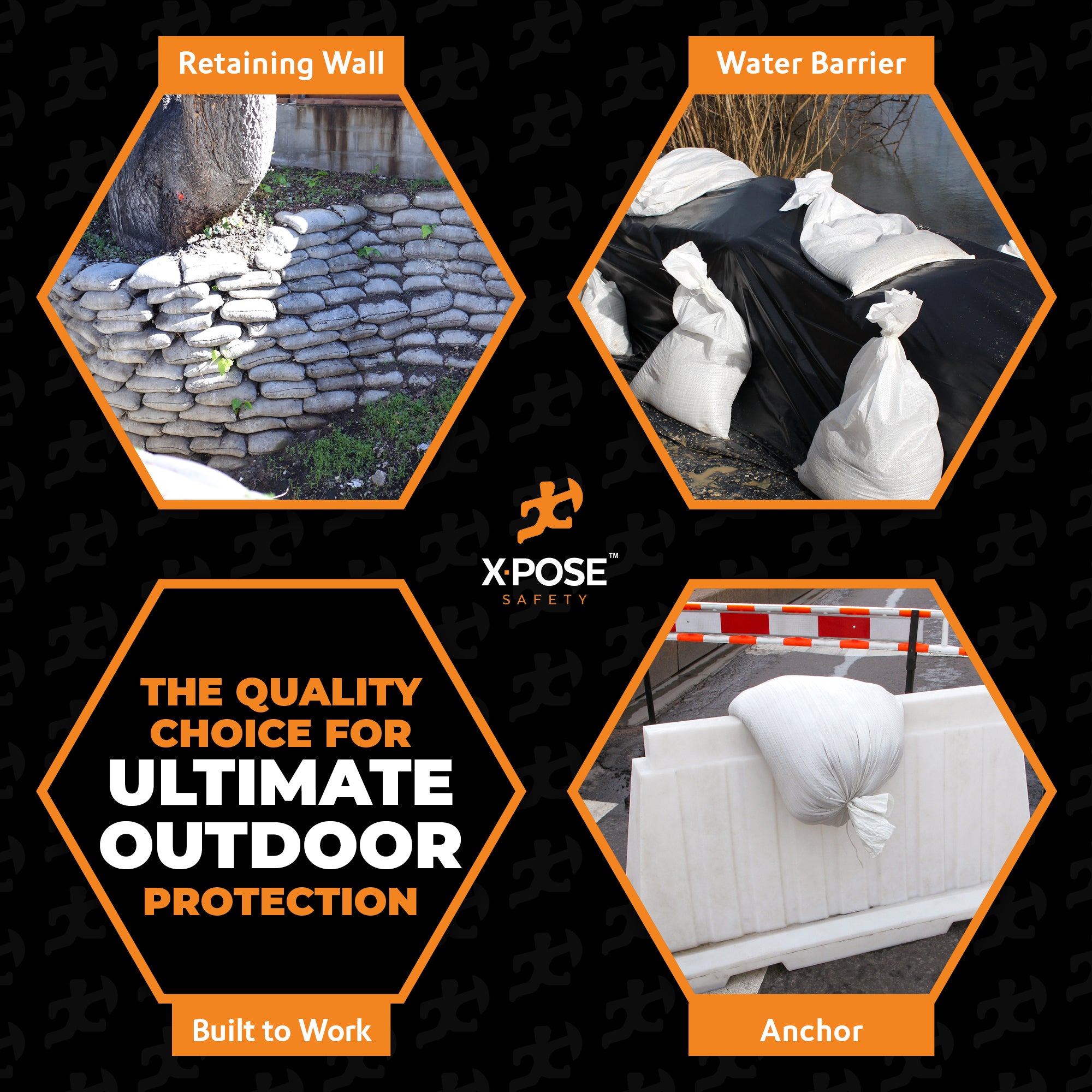 H/D Woven Polypropylene Empty Sand Bags