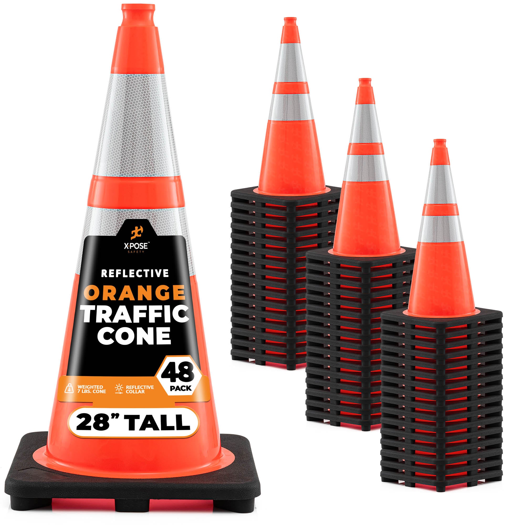 28" Orange Traffic Cone