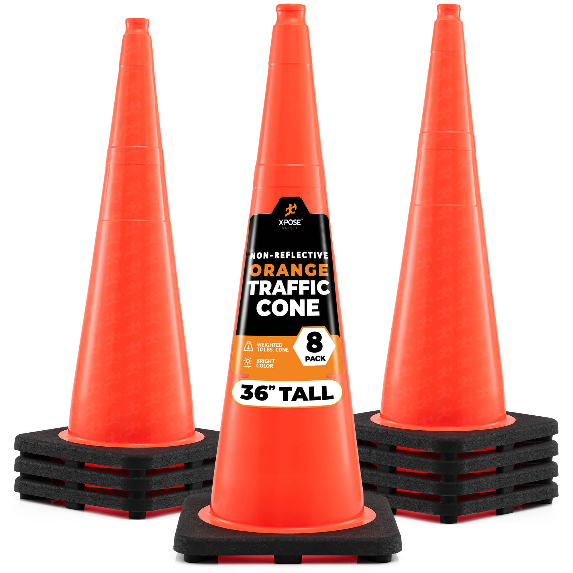 36" Orange Traffic Cone