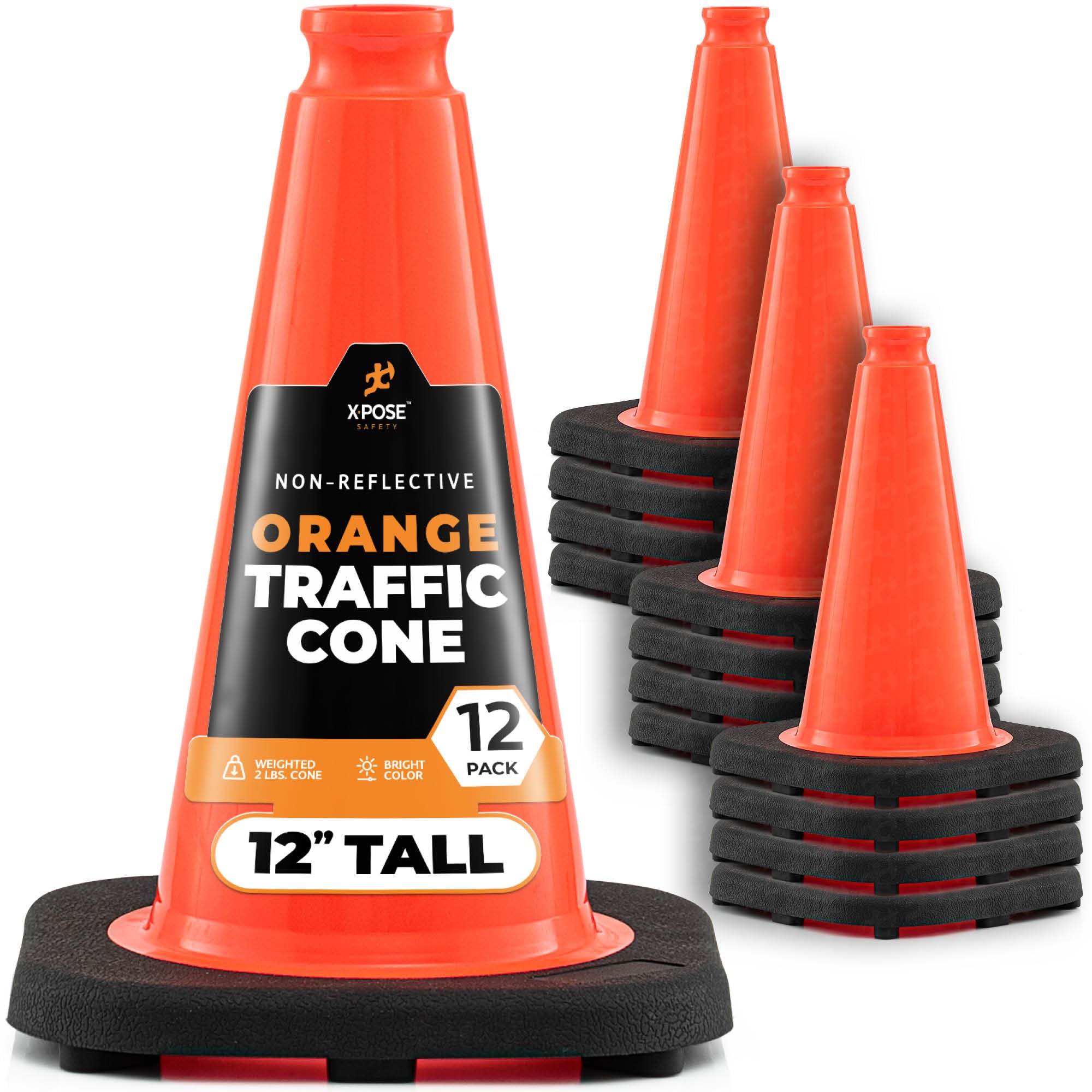 12" Orange Traffic Cone