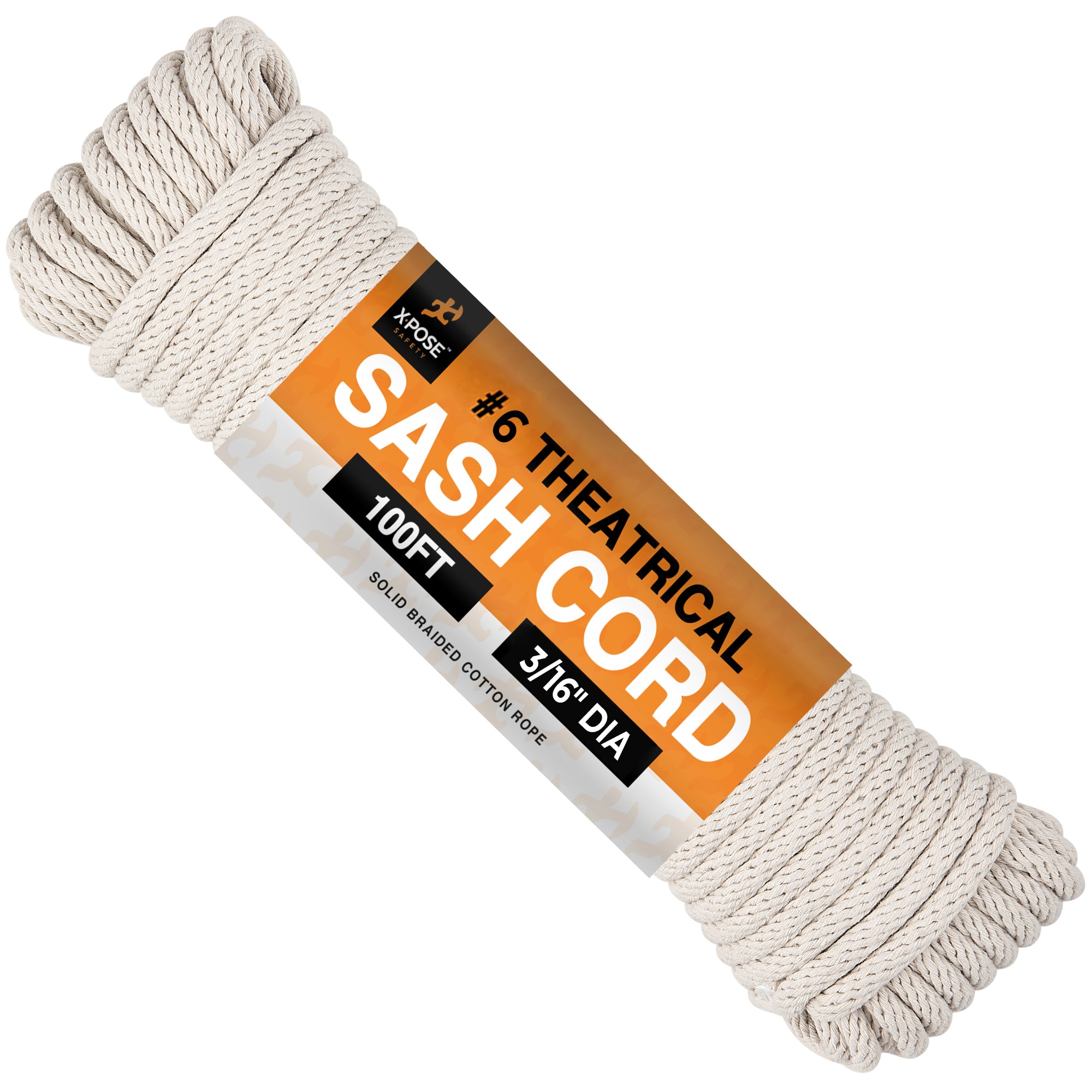 Braided Cotton Sash Cord Rope