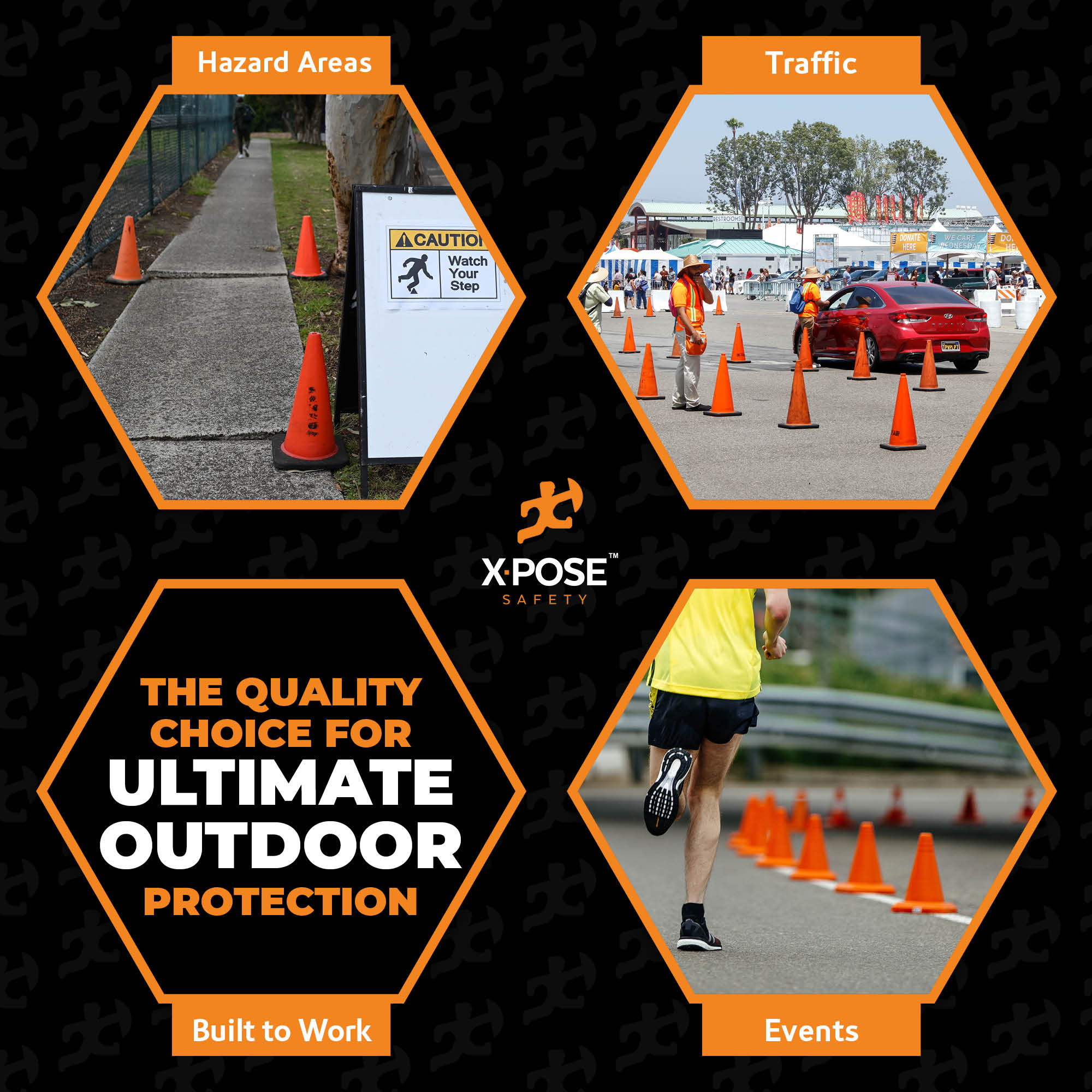 12" Orange Traffic Cone
