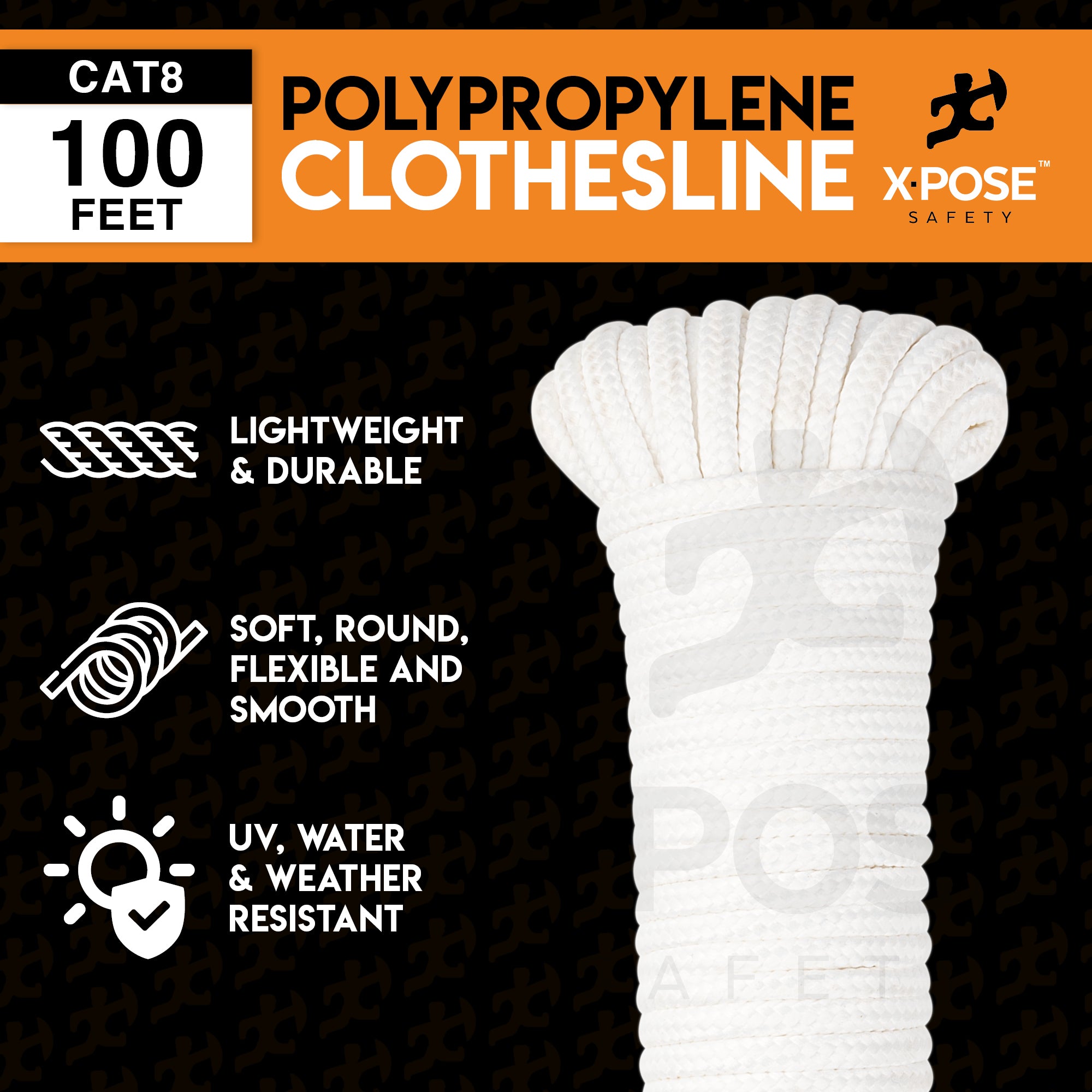 Diamond Braided Clothesline