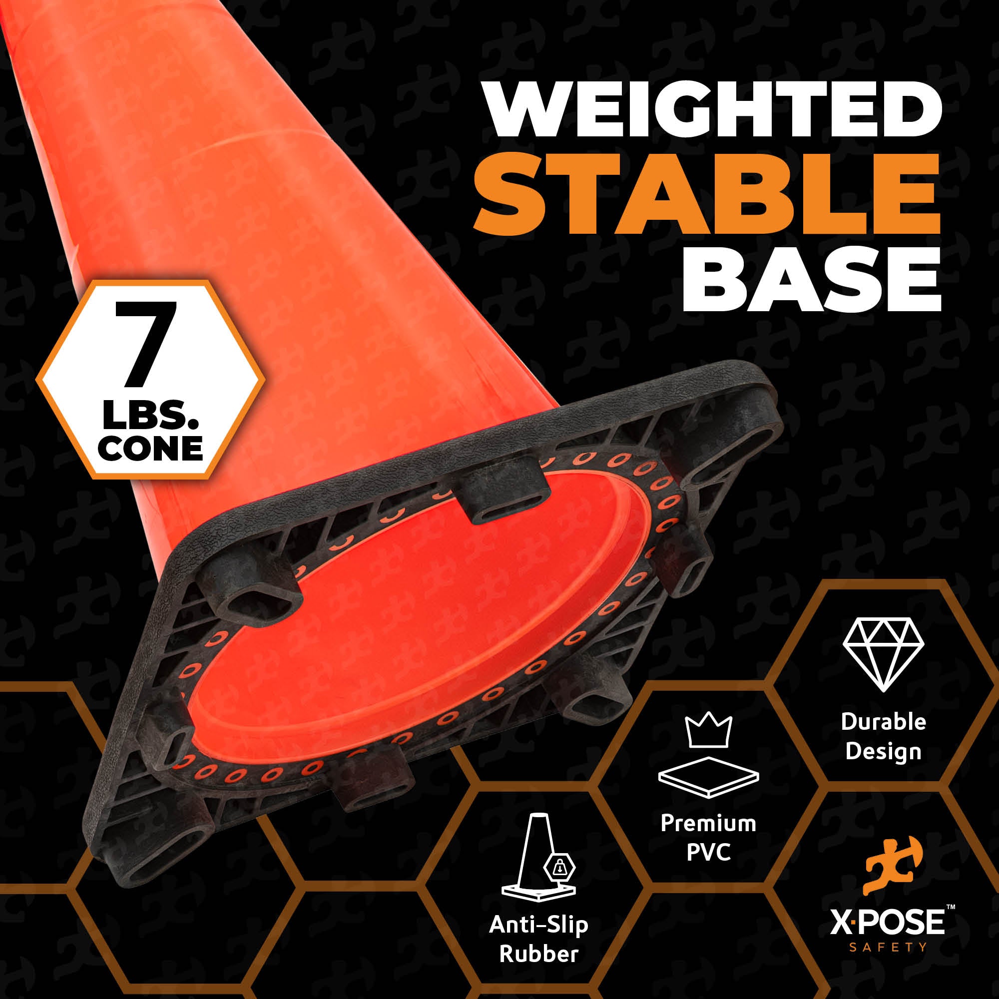 28" Orange Traffic Cone