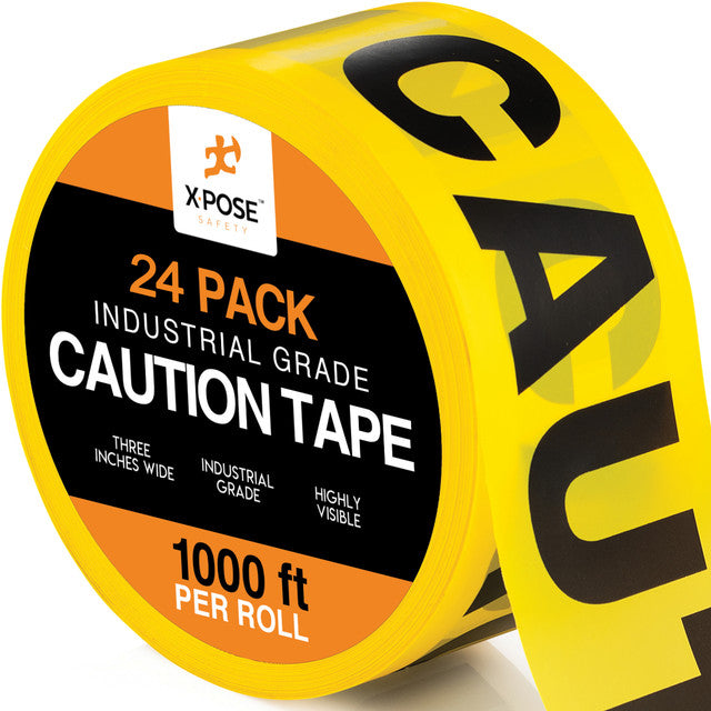 3" Barricade Tape Roll 1000 FT