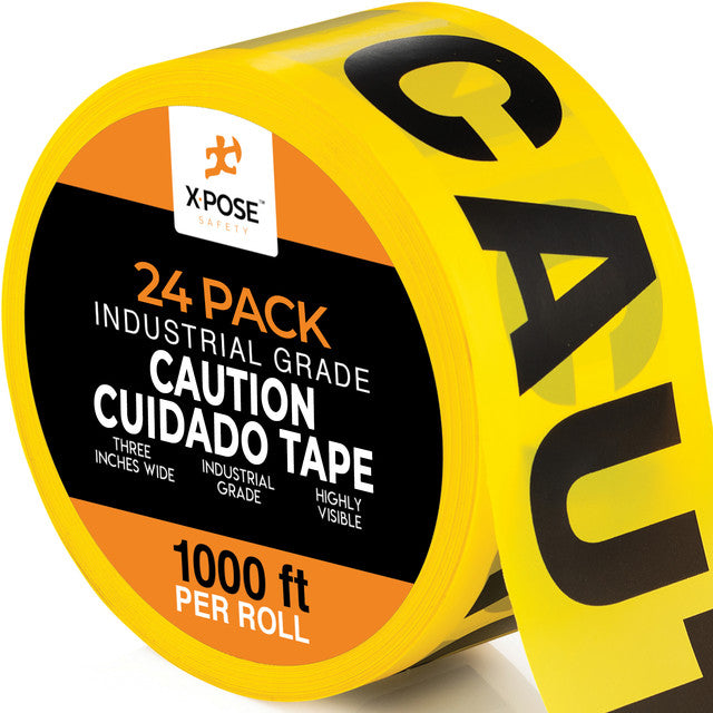 3" Barricade Tape Roll 1000 FT