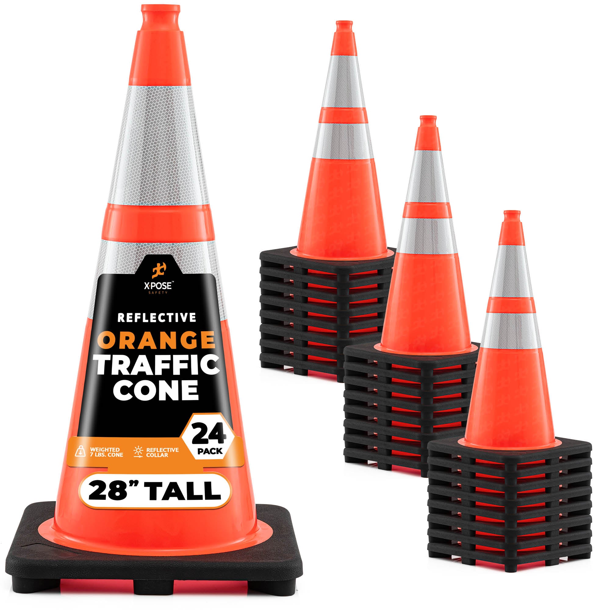 28" Orange Traffic Cone