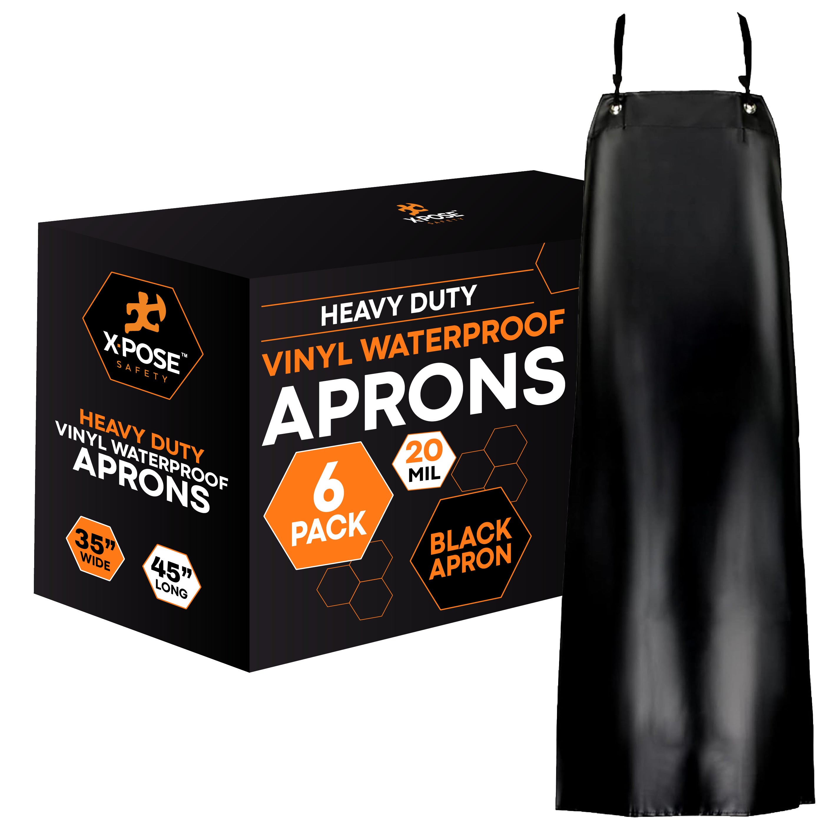 Heavy Duty Industrial grade Vinyl Aprons