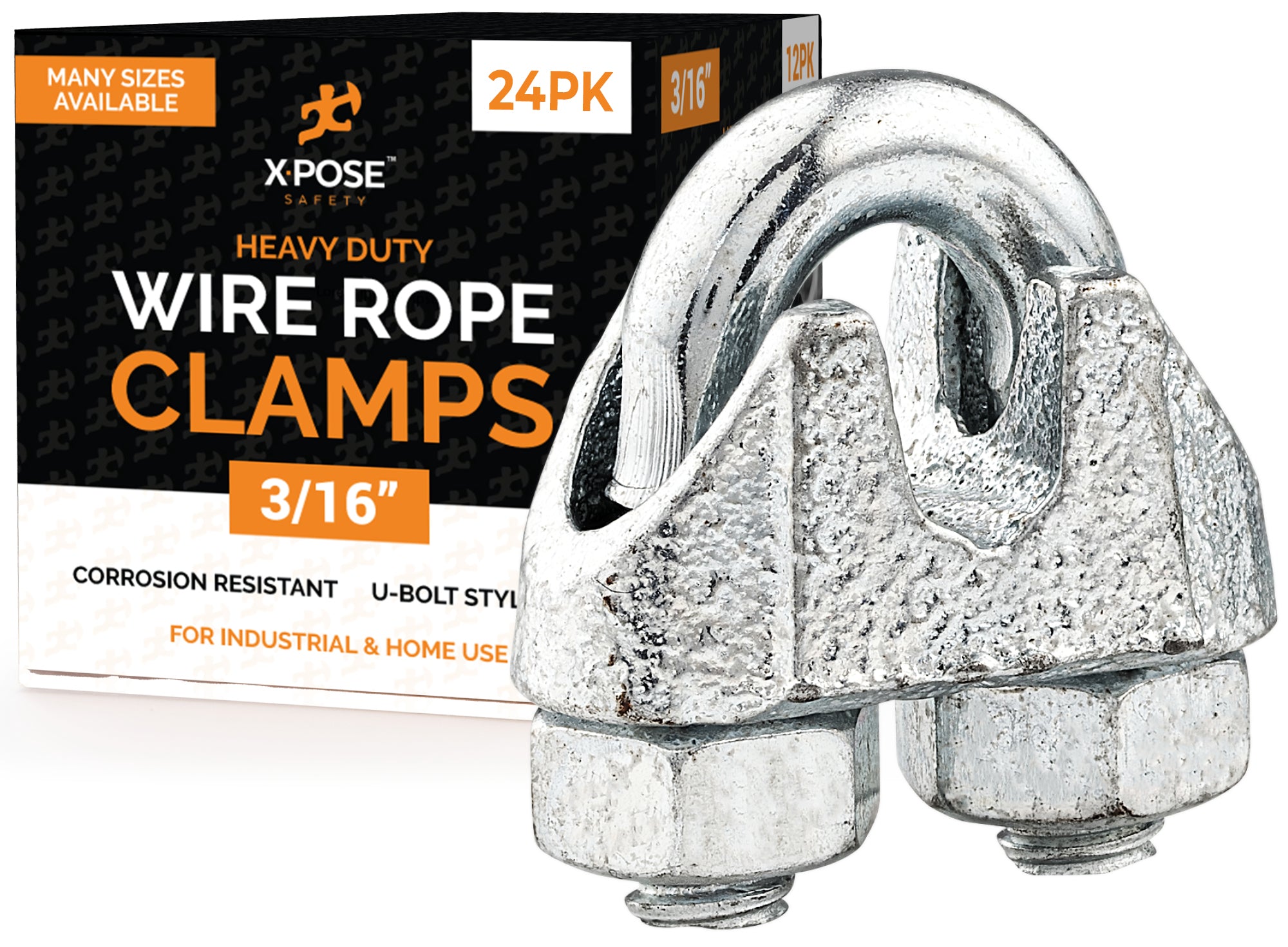 Galvanized Steel Cable Clamps