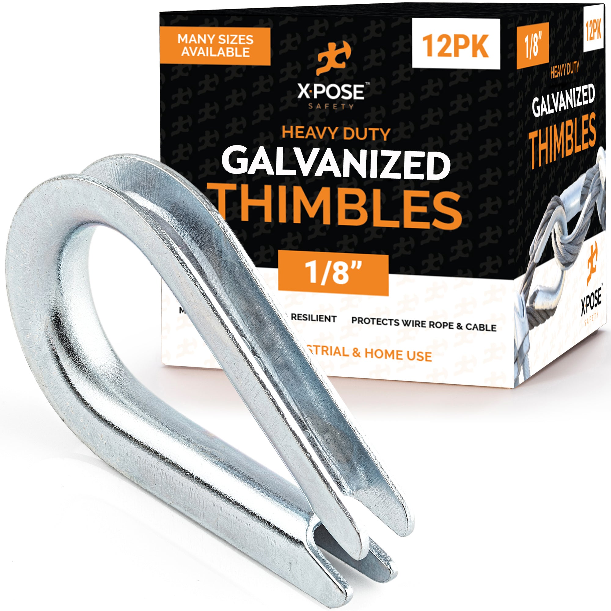 Galvanized Steel Cable Thimbles