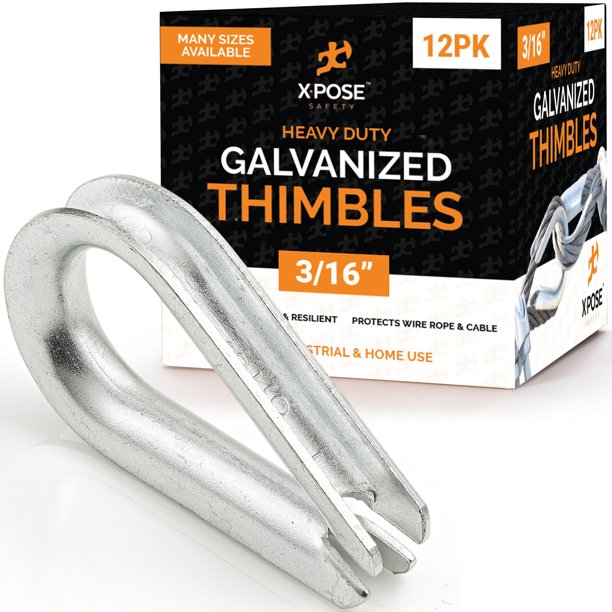 Galvanized Steel Cable Thimbles